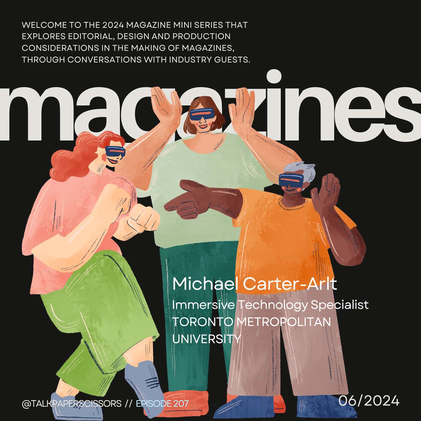 XR Possibilities in Publishing with Immersive Technology Specialist, Michael Carter-Arlt