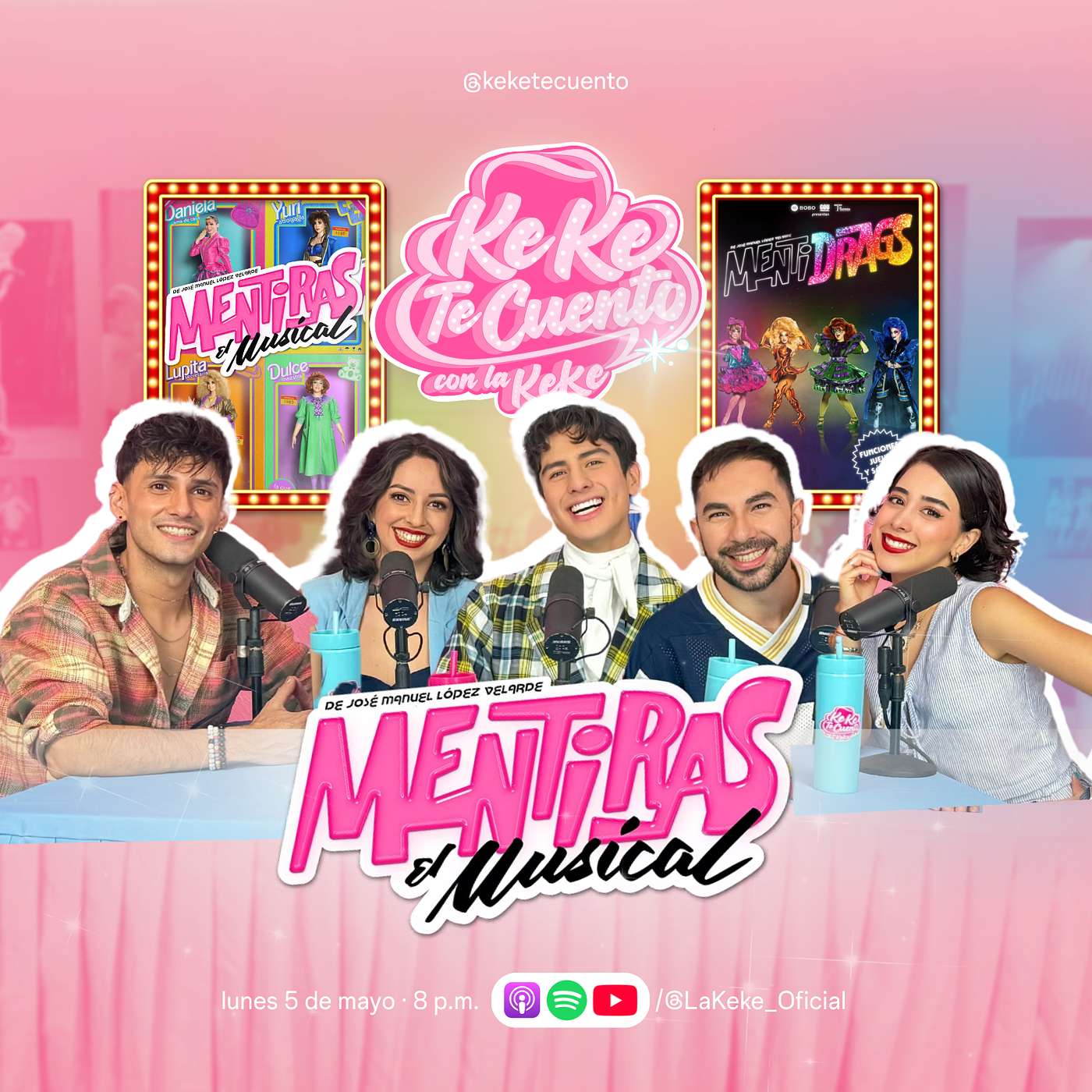 🎭 KEKE TE CUENTO CON LA KEKE Y MENTIRAS: EL MUSICAL 🩷💚🧡💙