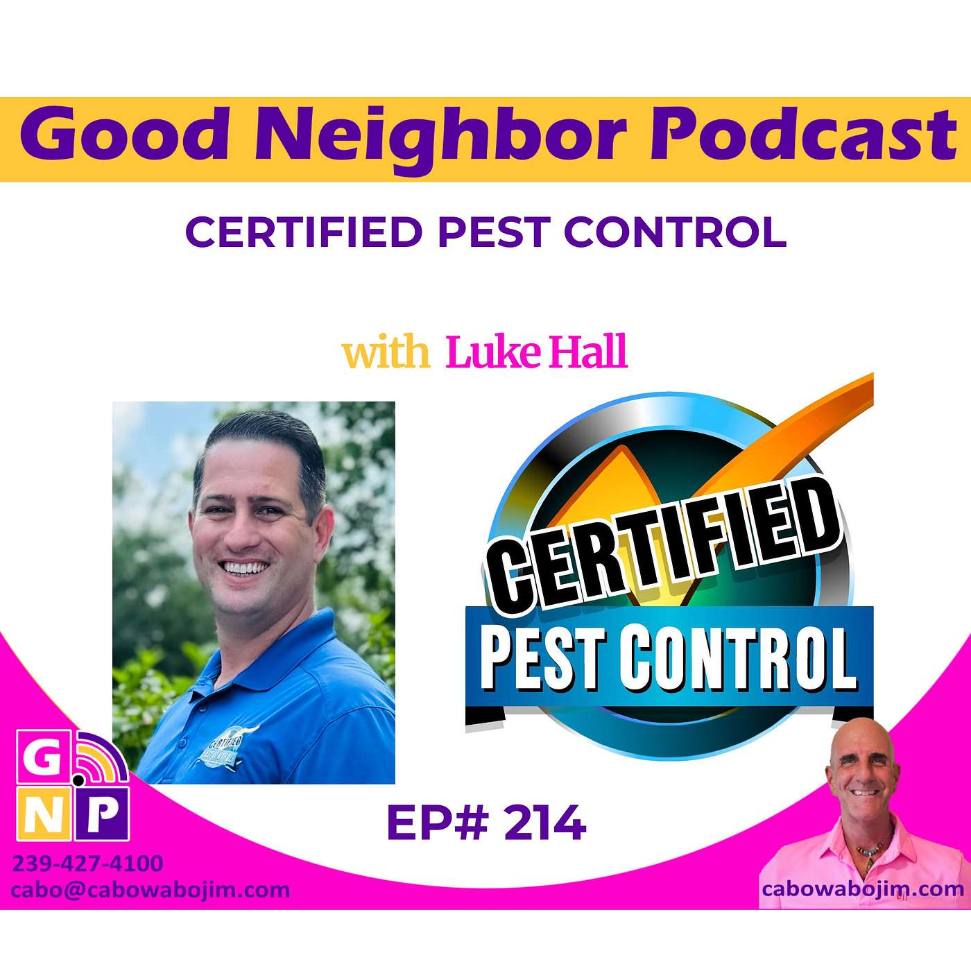 EP# 214 Turning Challenges into Success: Luke Hall's Journey in the Pest Control Industry