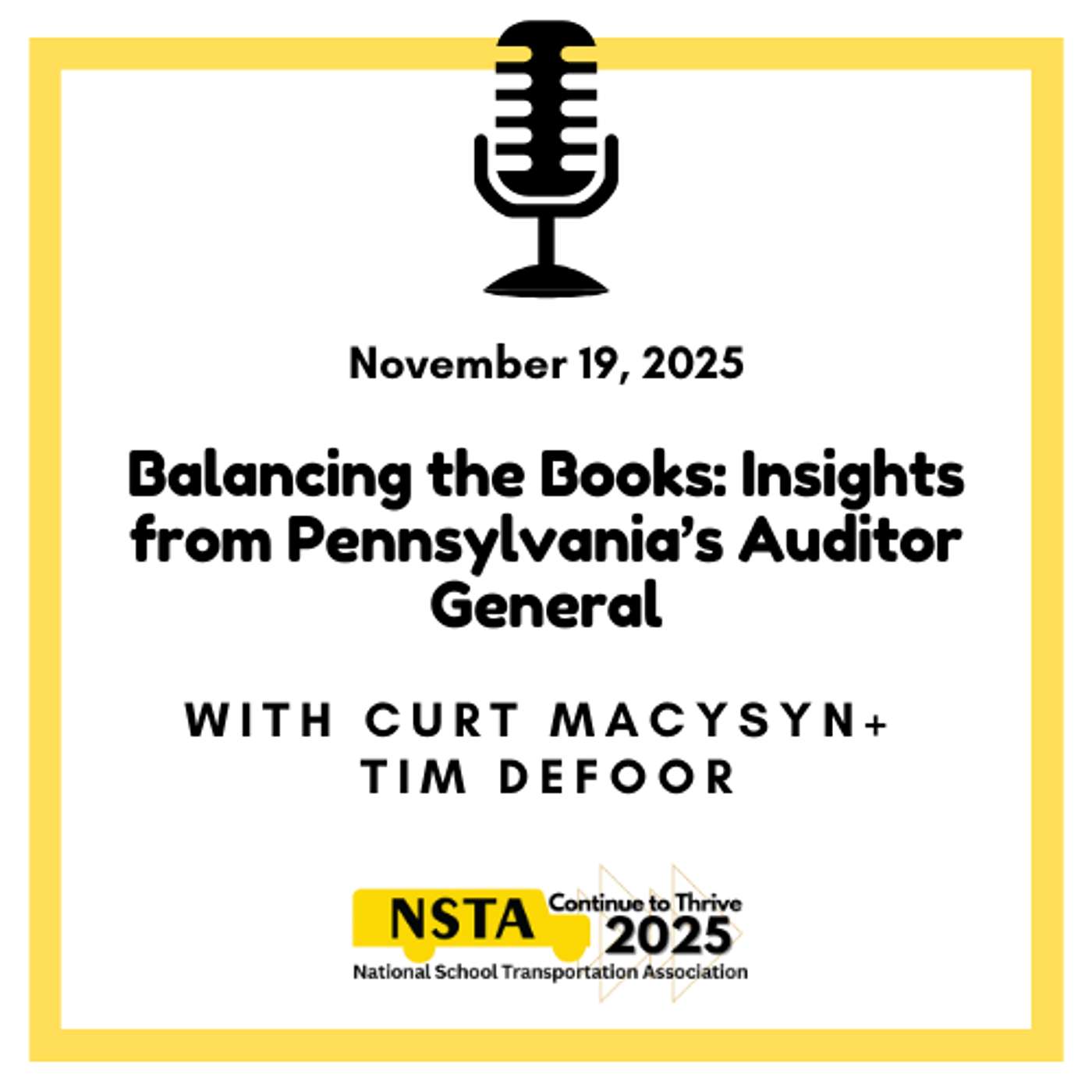 Balancing the Books: Insights from Pennsylvania’s Auditor General Balancing the Books: Insights from Pennsylvania’s Auditor General