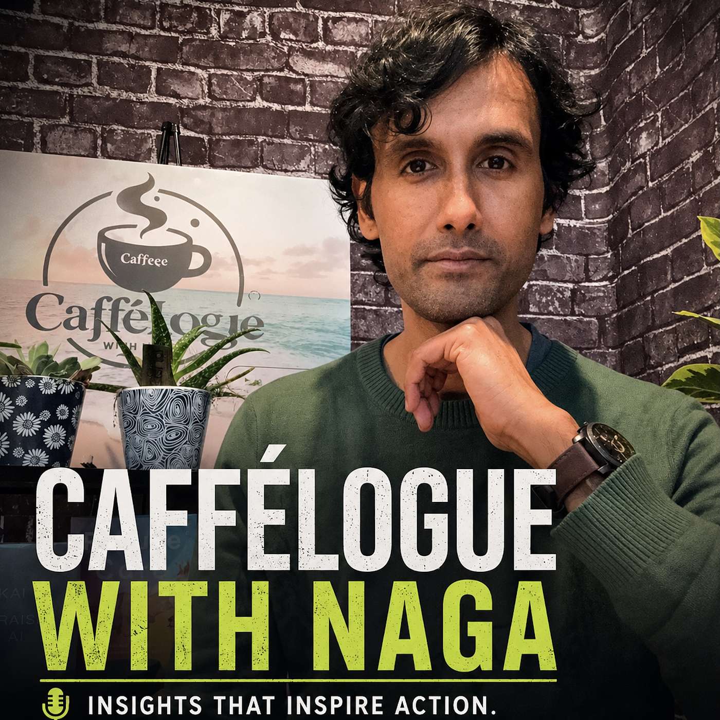 Caffélogue with Naga cover art