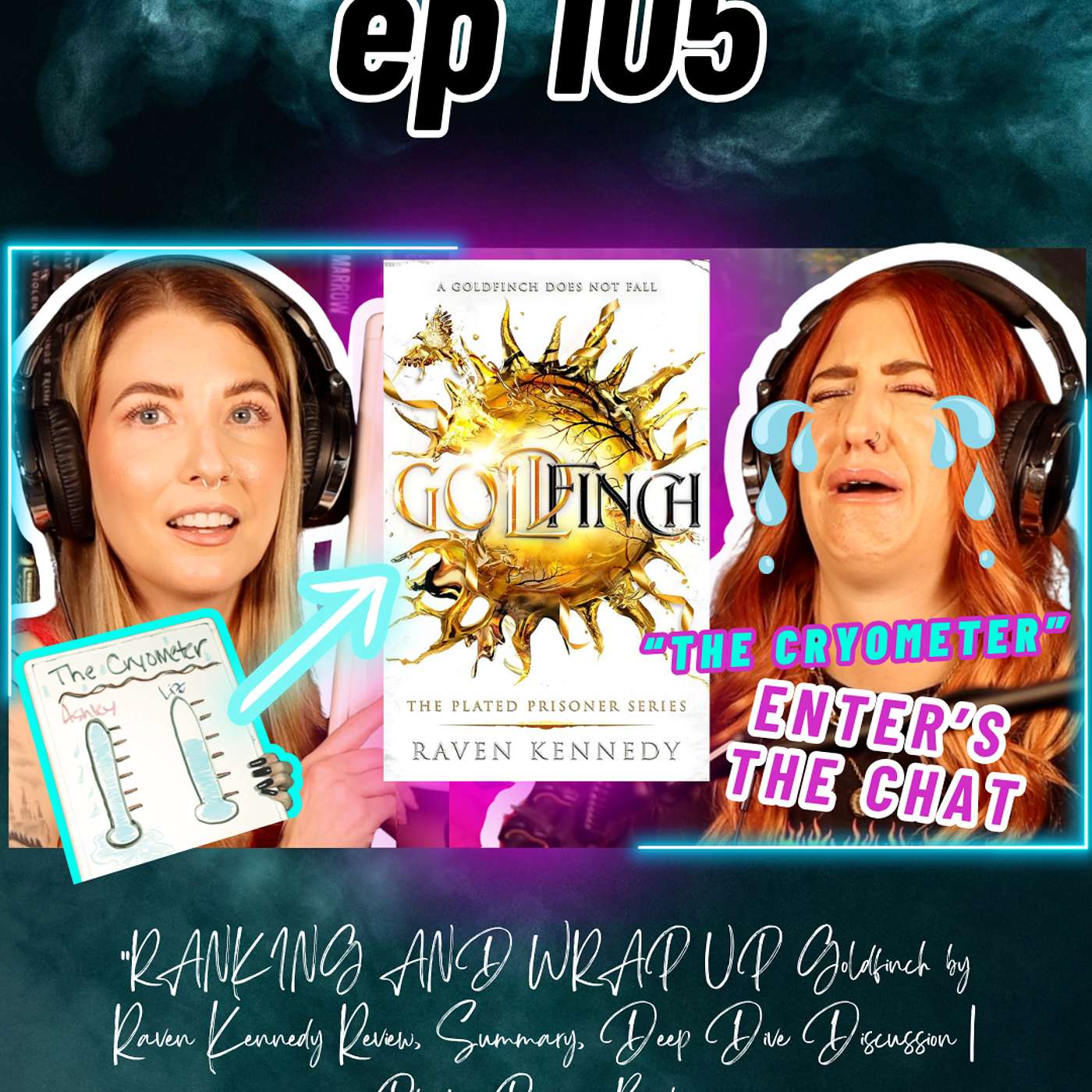 Ep 105 RANKING & WRAP UP Goldfinch by Raven Kennedy Review, Summary, Deep Dive Discussion | Plated Prisoner Book 6 episode artwork