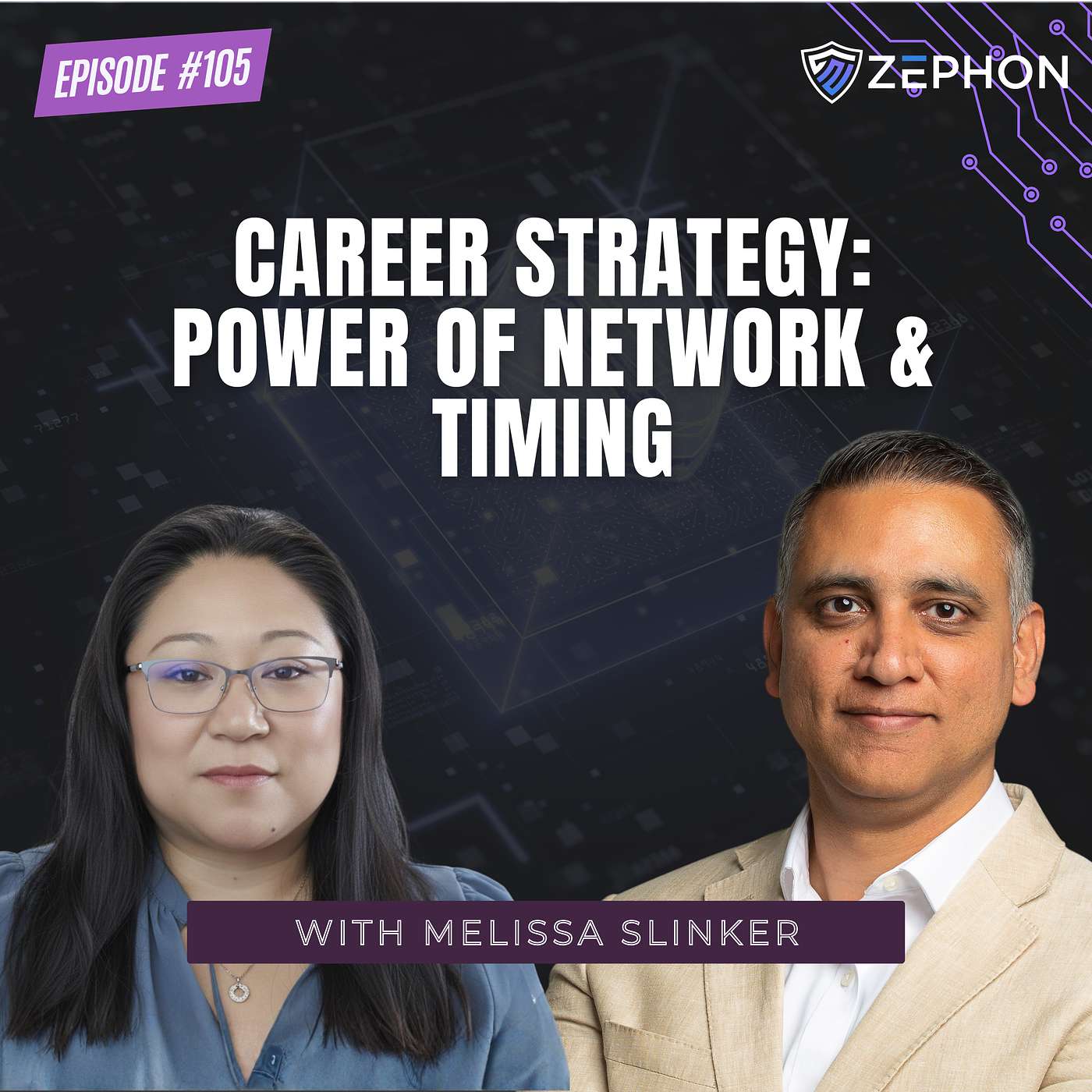 Career Strategy: Power of Network & Timing | Melissa Slinker | Musing from the CyberTrench | EP 105 episode artwork