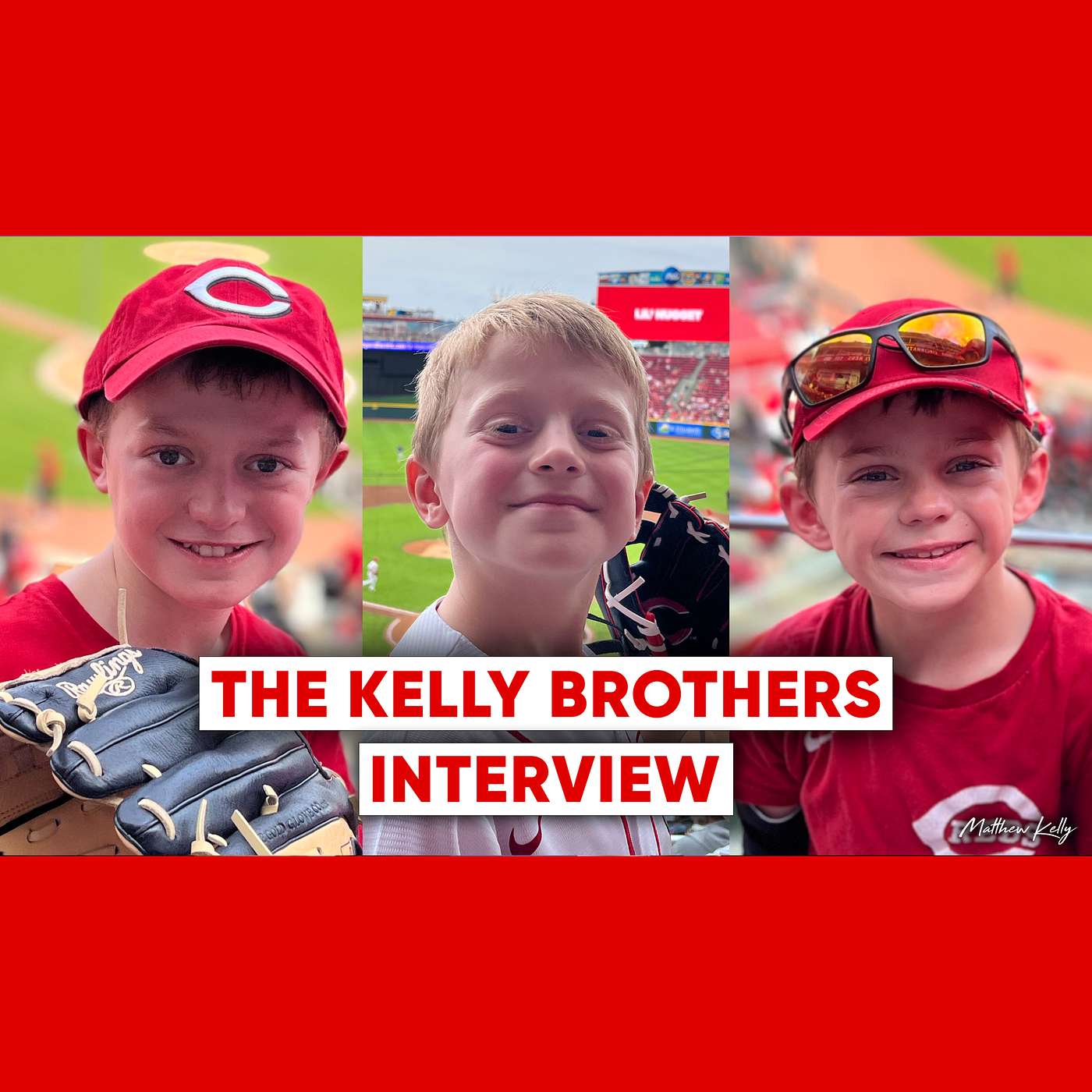 Matthew Kelly Interviews His Sons - Biggest Cincinnati Reds Fans Ever