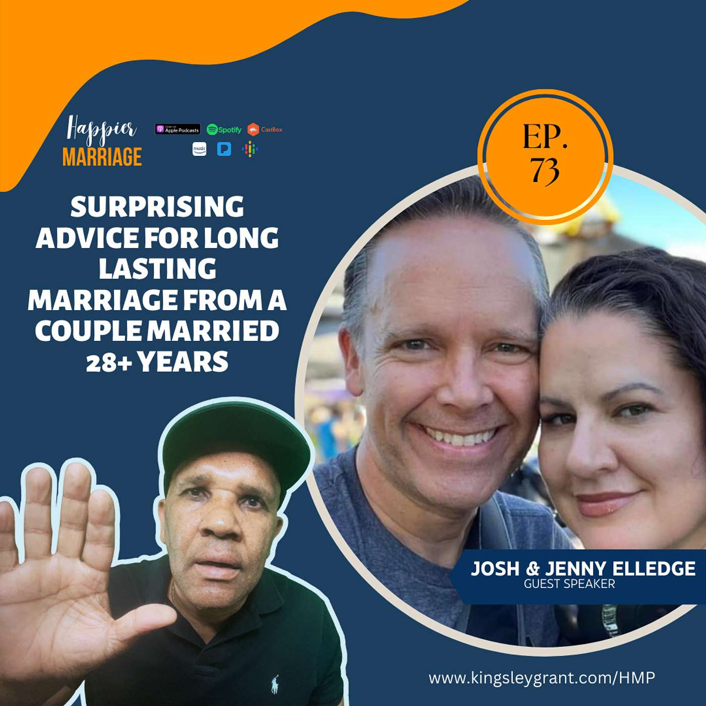 HMS073 | Surprising Advice for Long Lasting Marriage from A Couple Married 28+ years