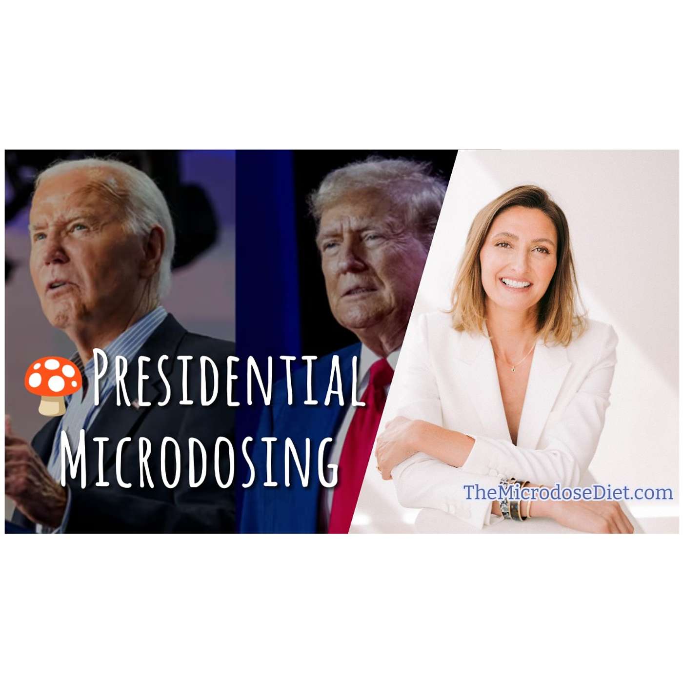 🍄Presidential Microdosing: How The Microdose Diet Could Transform Biden and Trump