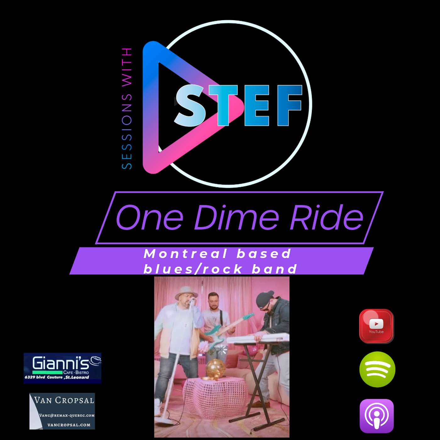 Sessions With Stef - One Dime Ride Sessions With Stef - One Dime Ride