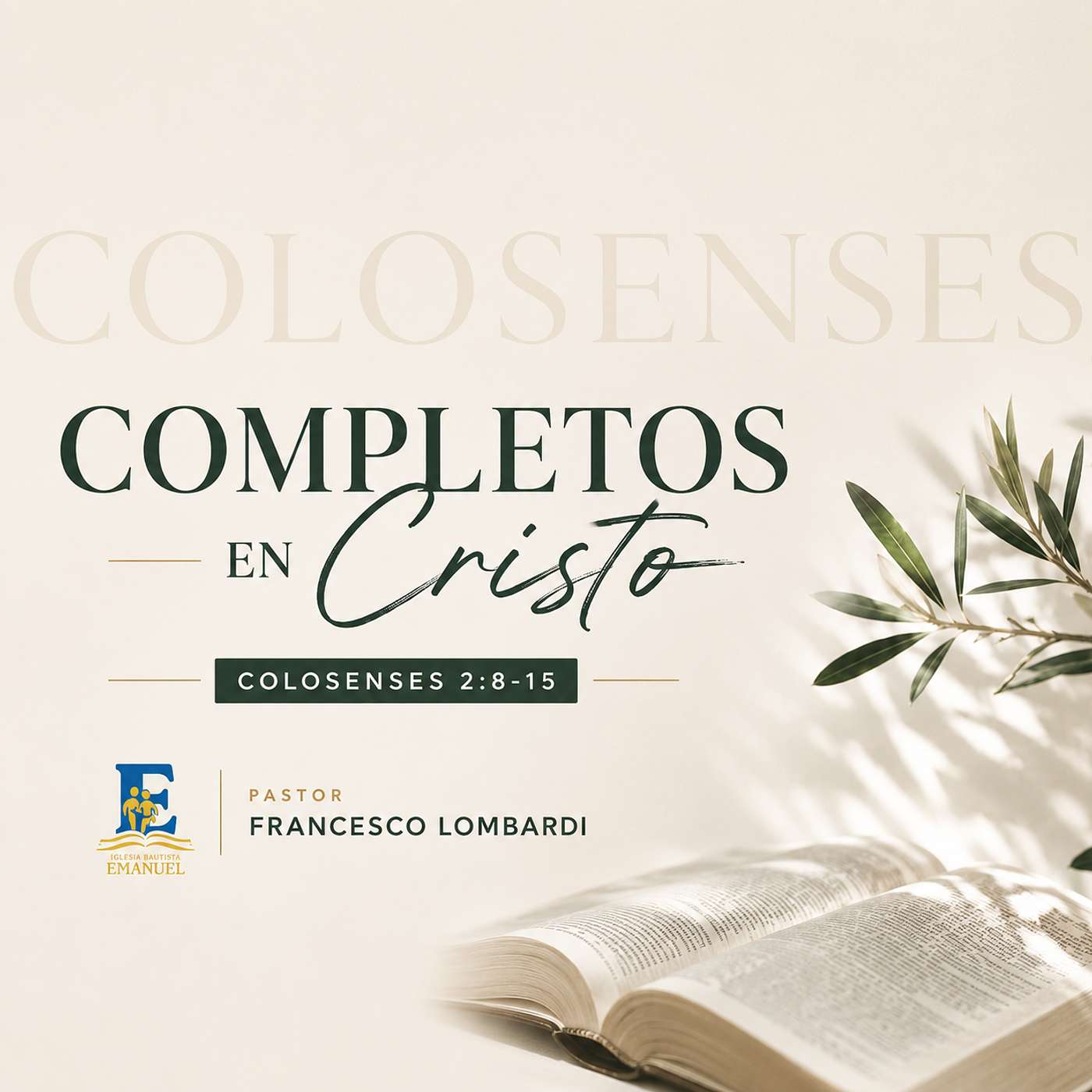 Completos en Cristo | Colosenses 2:8-15 episode artwork