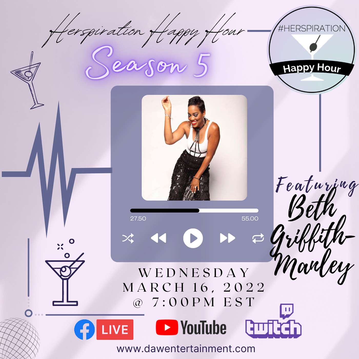 Herspiration Happy Hour, Season 5, Eps 11: You've Already Won w/ Beth Griffith-Manley episode artwork