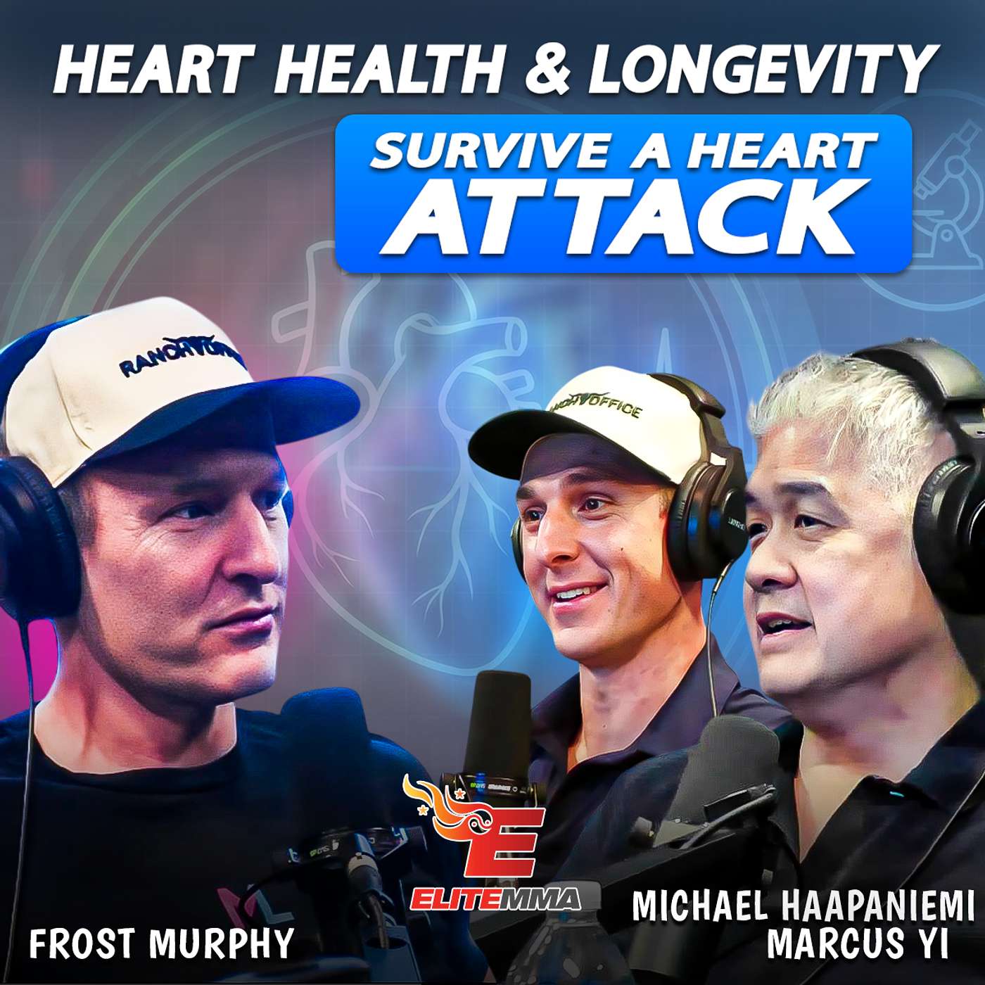 Heart Attack Survival & Longevity Secrets: Michael Haapaniemi & Marcus Yi on Modern Preventive Health episode artwork