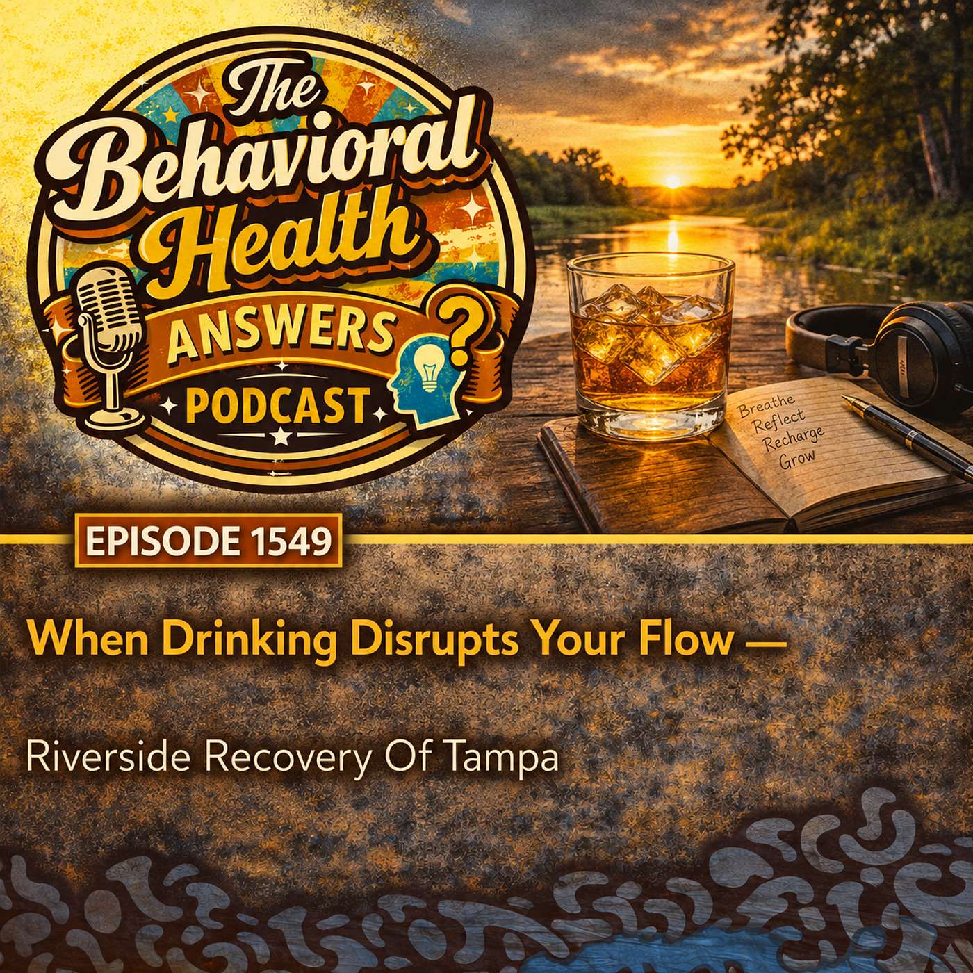 Episode 1549: When Drinking Disrupts Your Flow | Riverside Recovery Of Tampa episode artwork