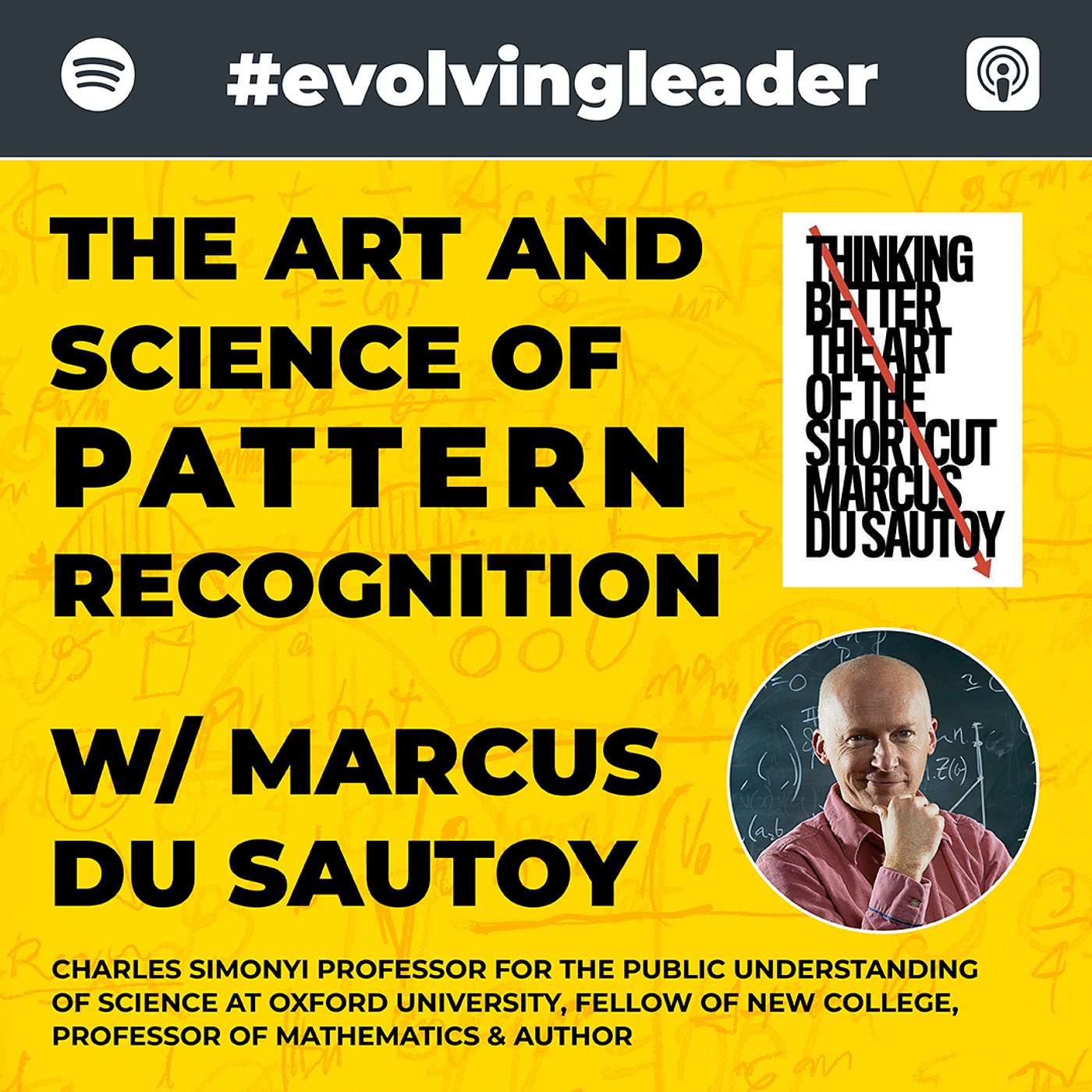 cover of episode The Art and Science of Pattern Recognition with Marcus du Sautoy