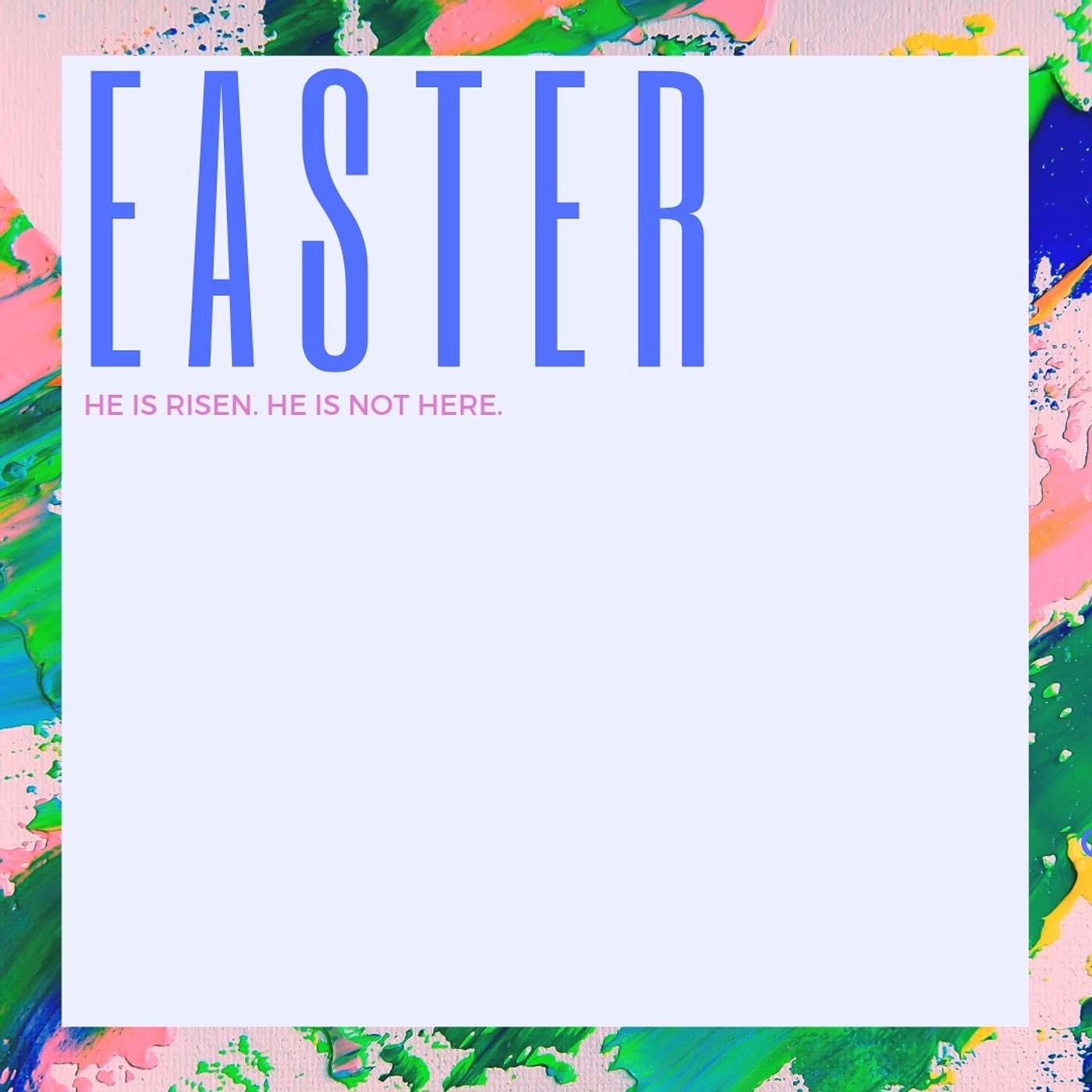 Easter 2019: Challenge and Consolation