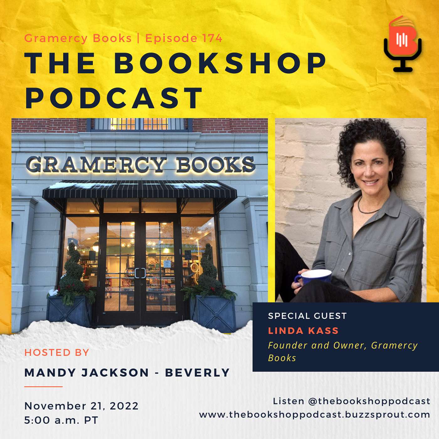 Linda Kass, Owner Of Gramercy Books