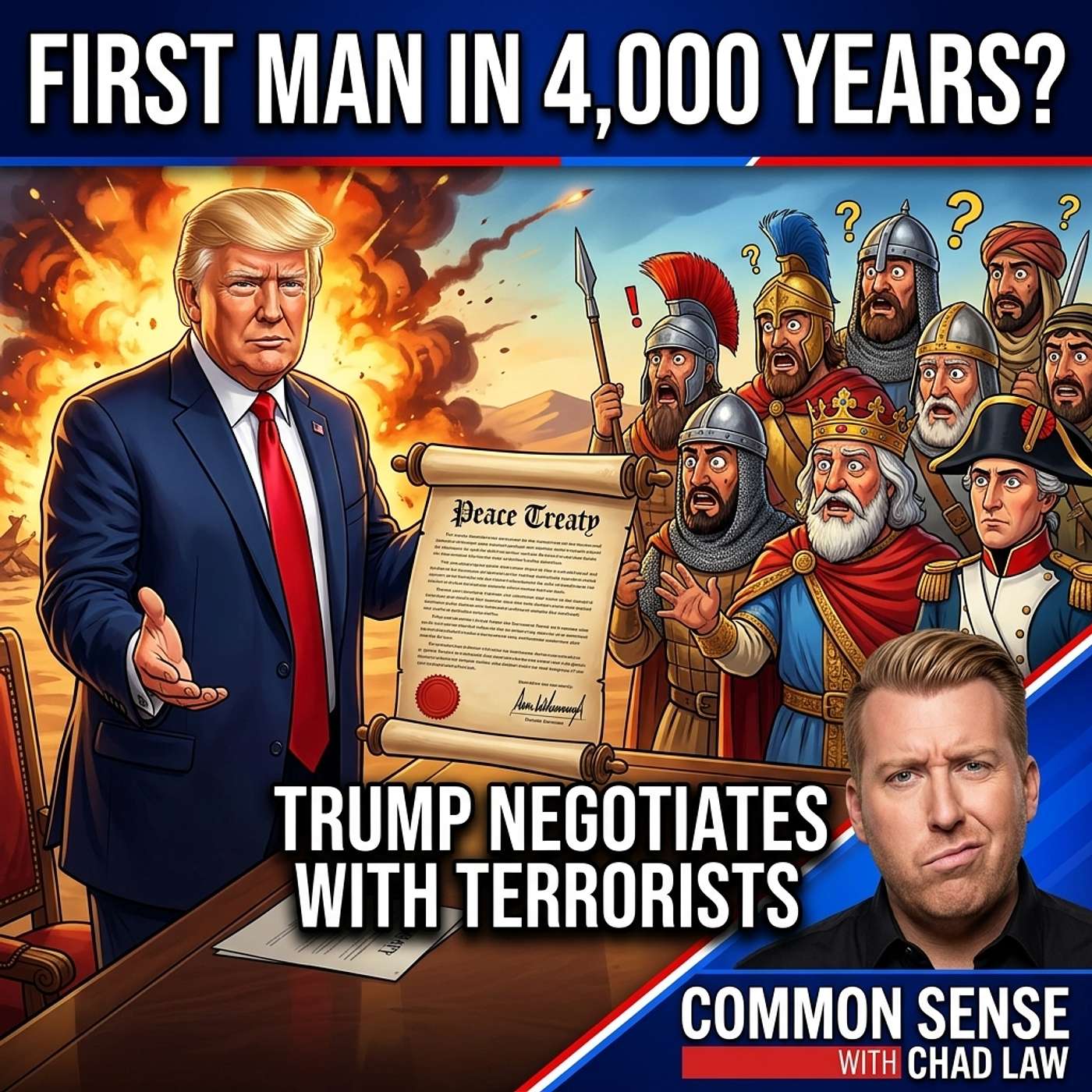 Trump Becomes First Human in 4,000 Years to Negotiate with Terrorists | Satire Saturday
