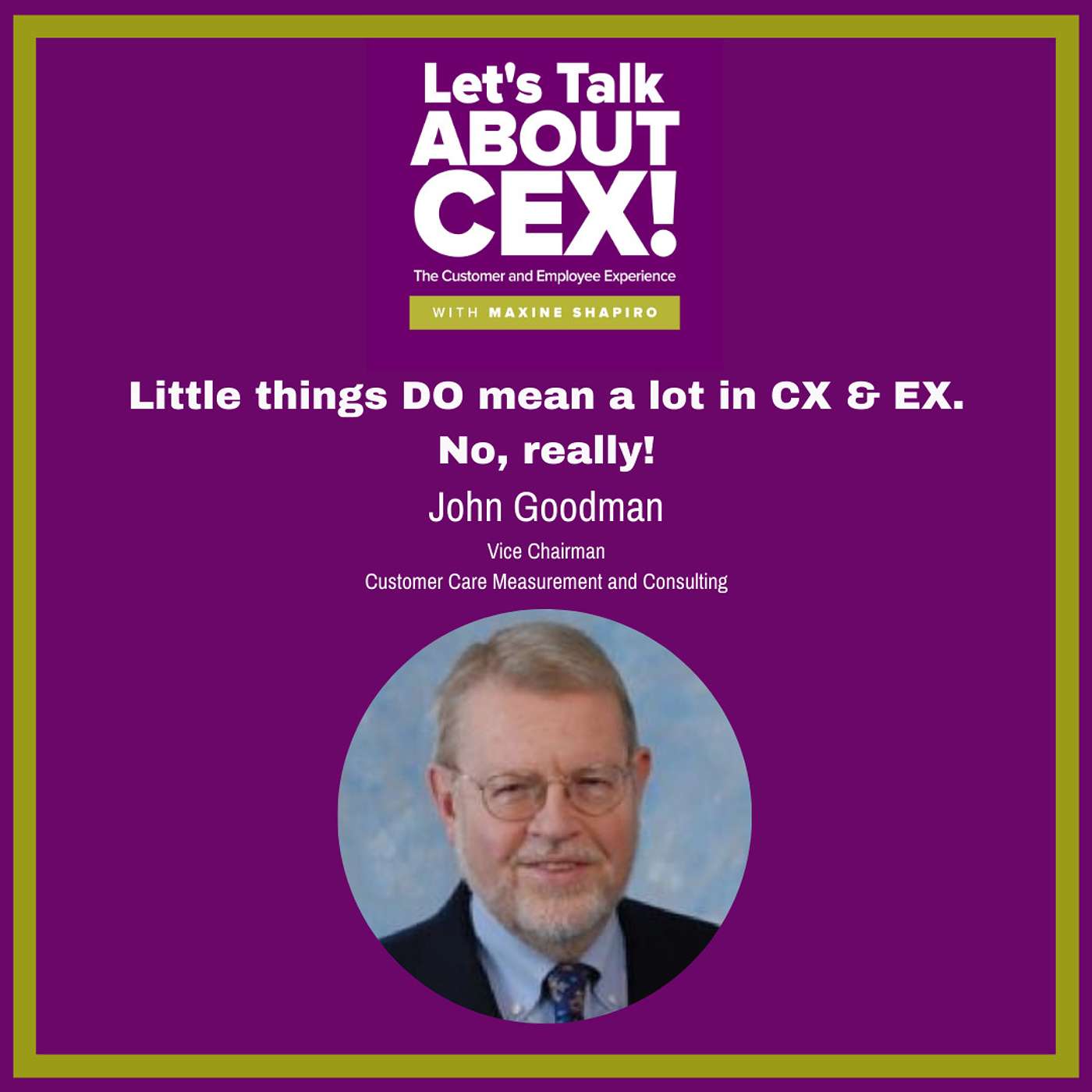 Little things DO mean a lot in CX & EX. No, really!