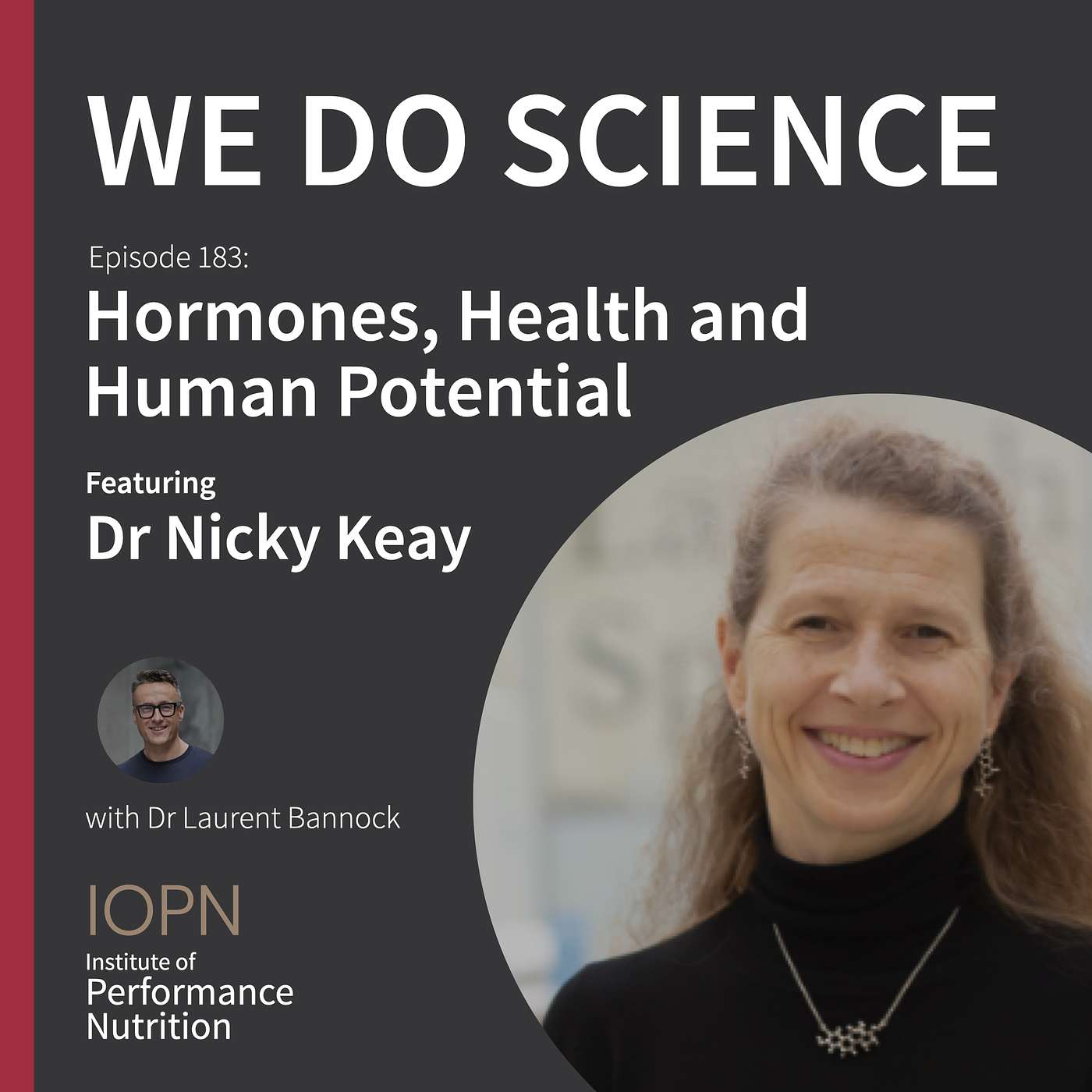 cover of episode "Hormones, Health and Human Potential" with Dr Nicky Keay