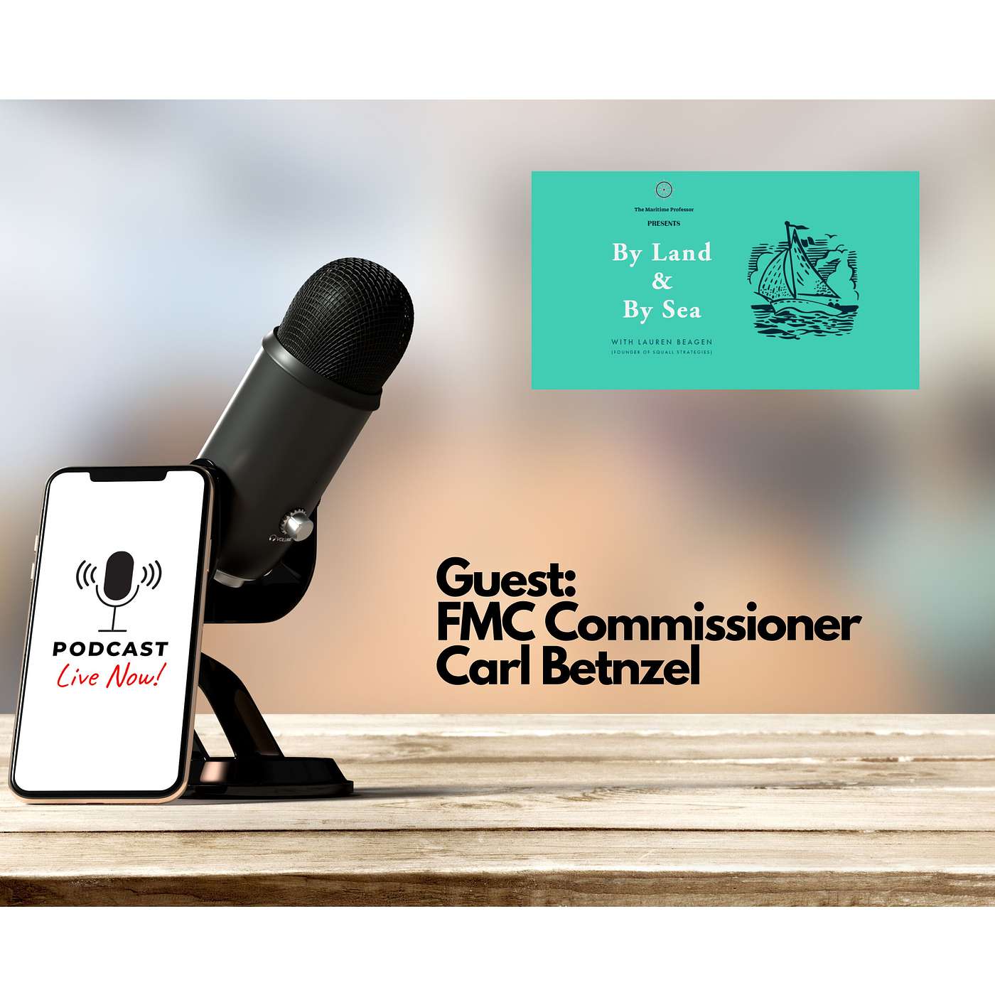 S3.E18 - Guest: FMC Commissioner Carl Bentzel [discussing FMC's D&D Final Rule, revolutionizing maritime data, MTDI and RFI #2, and how he entered the maritime/supply chain world]