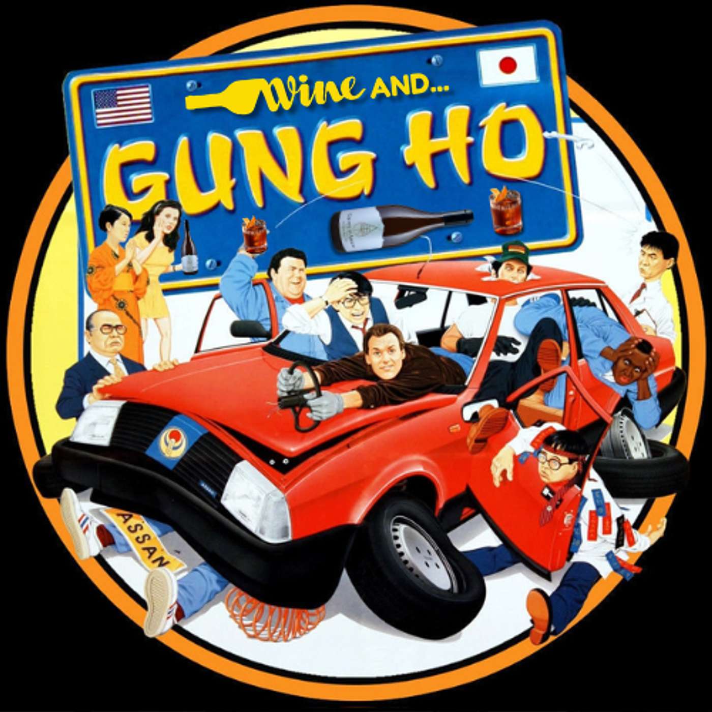 Ron Howard's GUNG-HO (1986) + Wine Made With Sake Yeast + Japanese Old Fashioned episode artwork