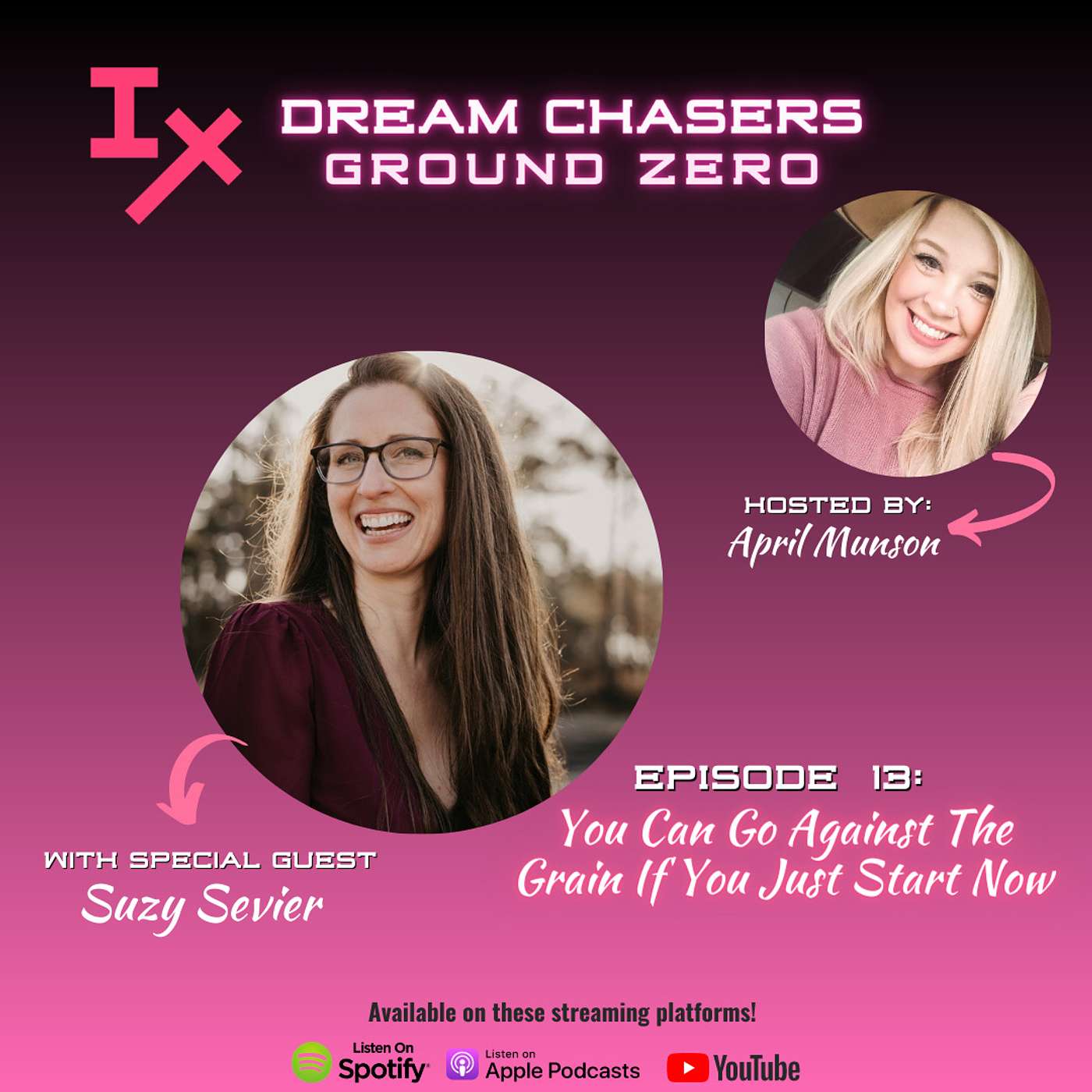 DCGZ 13: Suzy Sevier - You Can Go Against the Grain if You Just Start Now