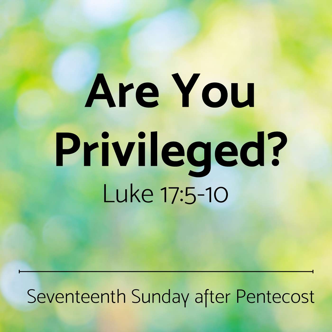 Are You Privileged?