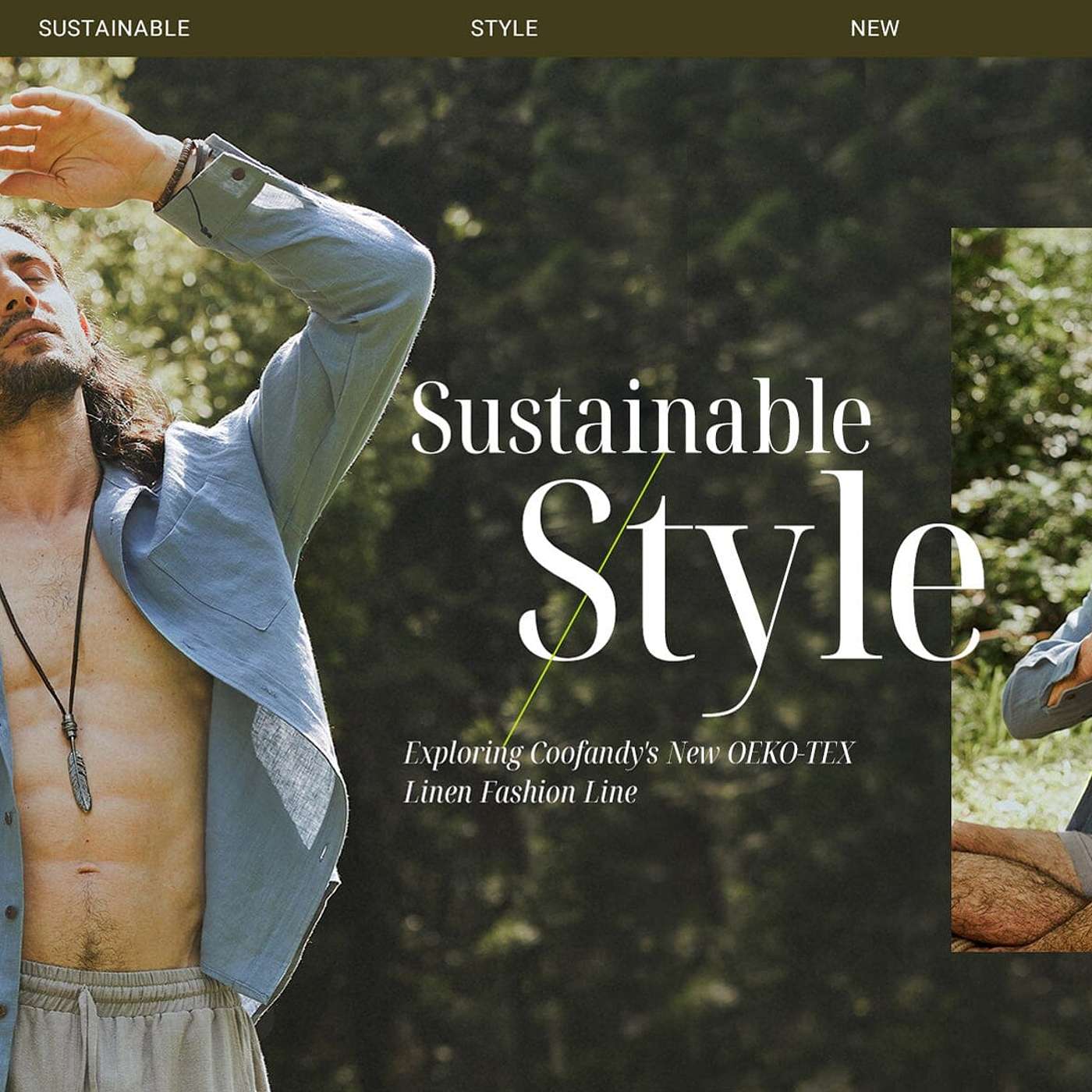 Sustainable Style: Exploring Coofandy's New EKO-TEX Linen Fashion Line