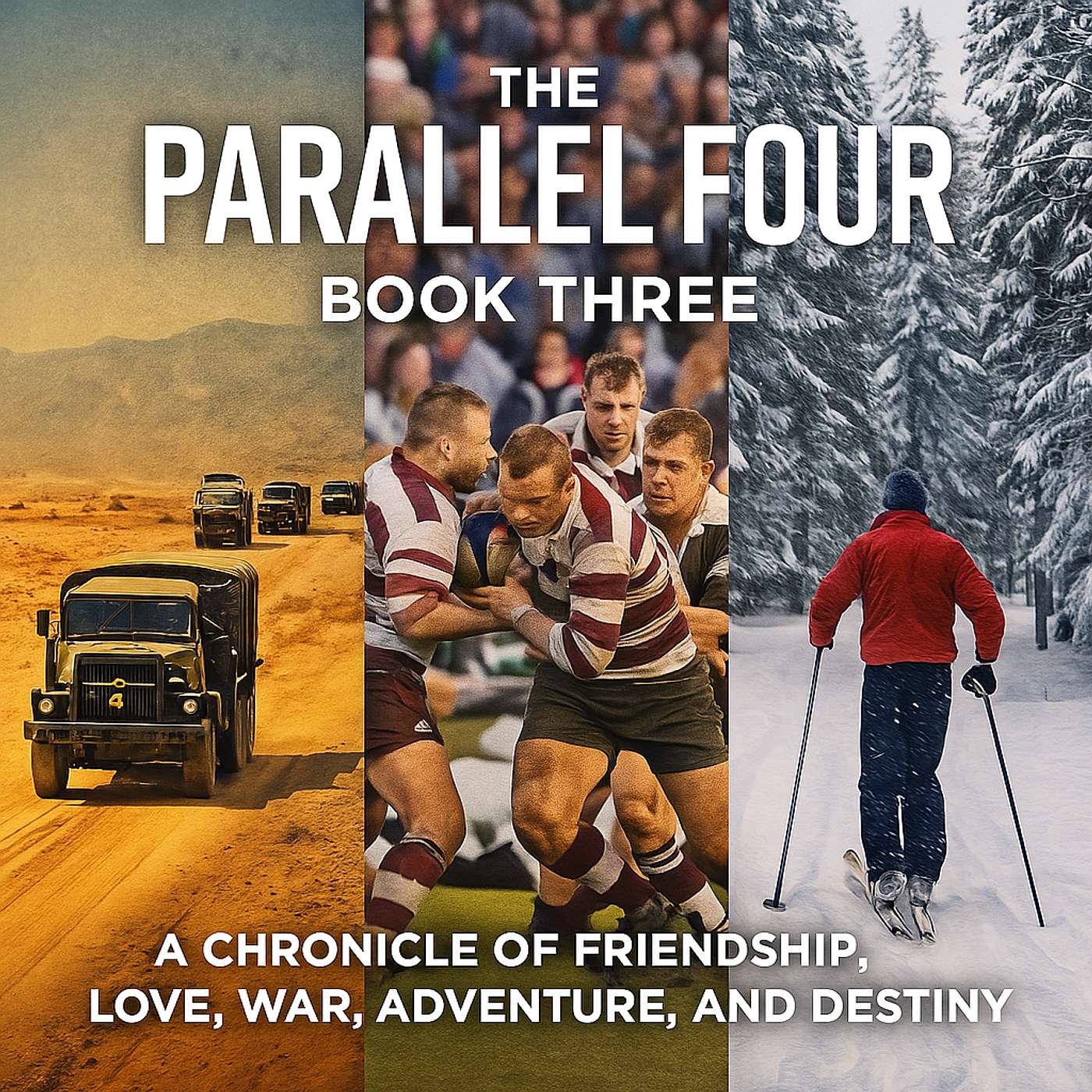 The Parallel Four: A True Military Life Story of Friendship, War, and Adventure