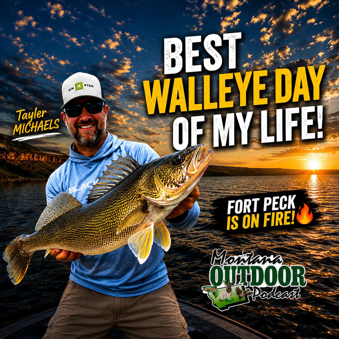 Best Walleye Day of my Life! Fort Peck Reservoir is On Fire! episode artwork