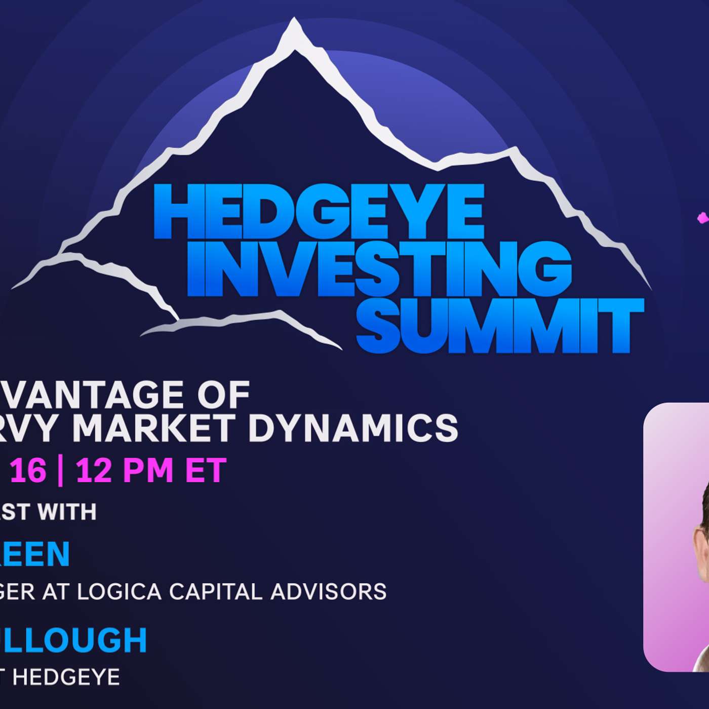 Michael Green | Taking Advantage Of Topsy-Turvy Market Dynamics (Hedgeye Investing Summit)