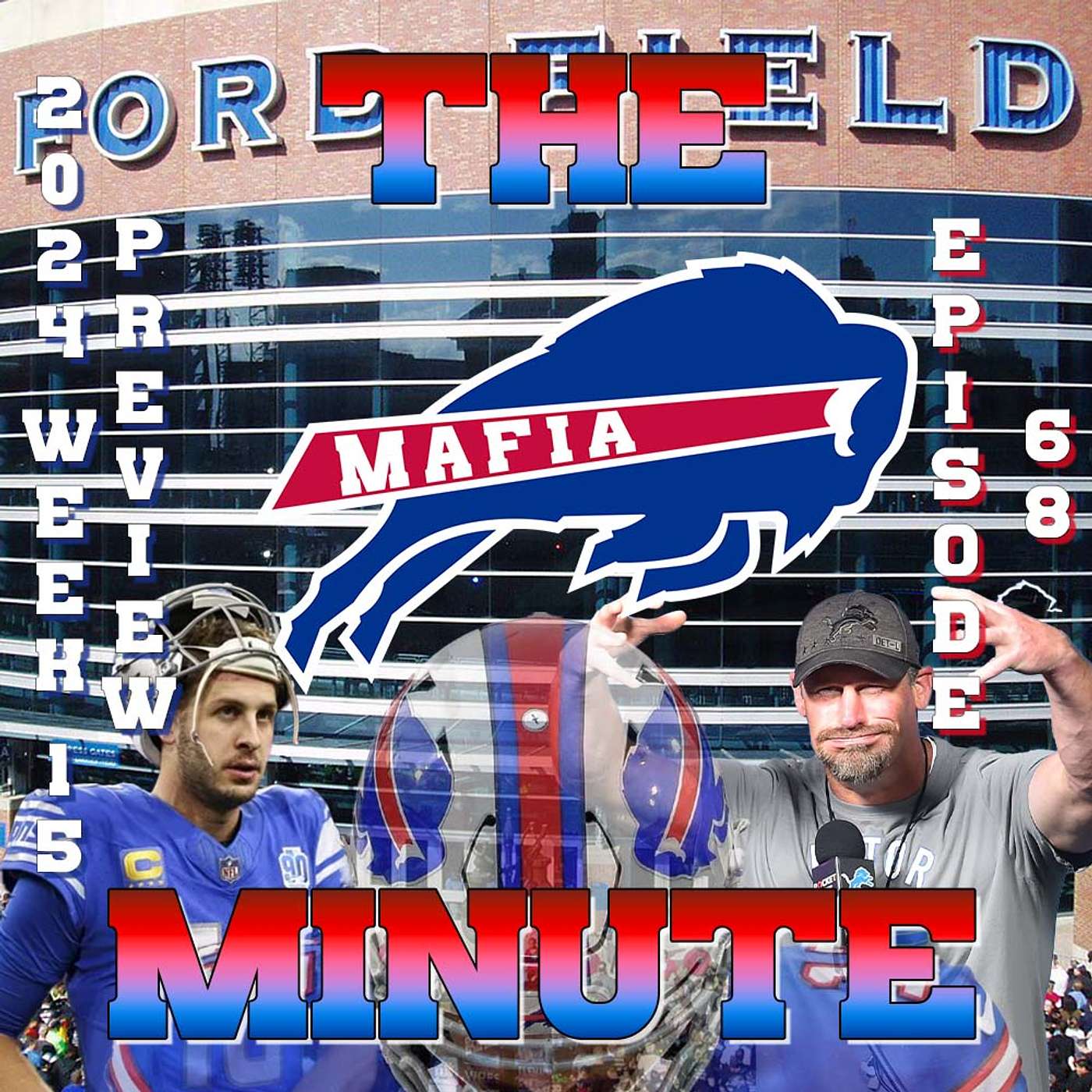 BUFFALO BILLS at Detroit Lions - 2024 NFL Week 15 GAME PREVIEW (from The Mafia Minute) #GoBills episode artwork