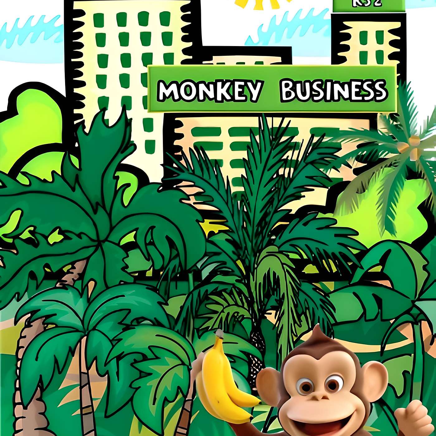 Monkey Business - just stop monkeying around and sell those bananas! KS2