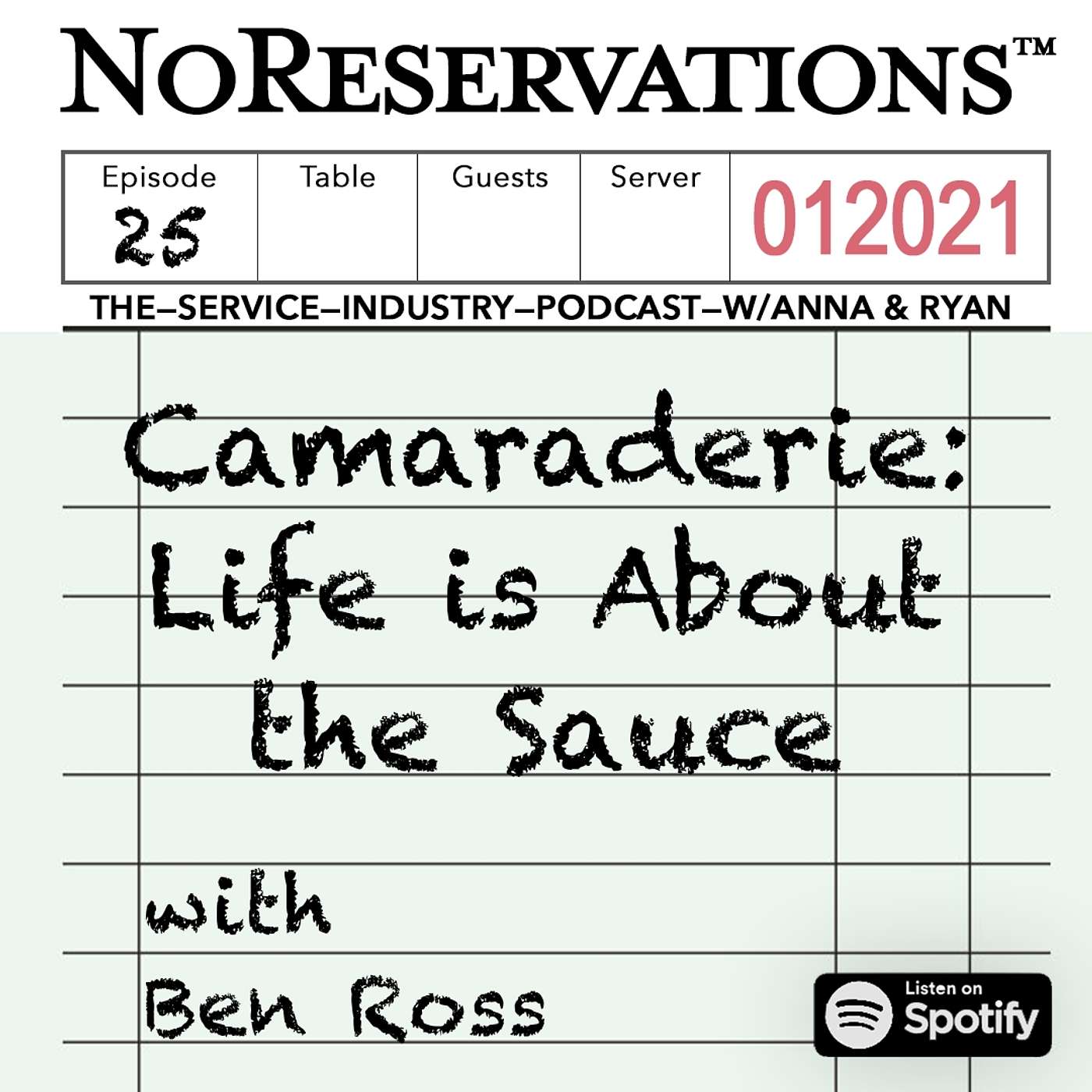 No Reservations