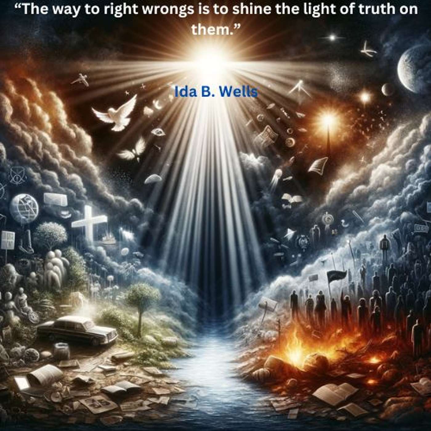 Rational Black Thought Episode #185 April 20, 2024 - “The way to right wrongs is to shine the light of truth on them.” — Ida B. Wells