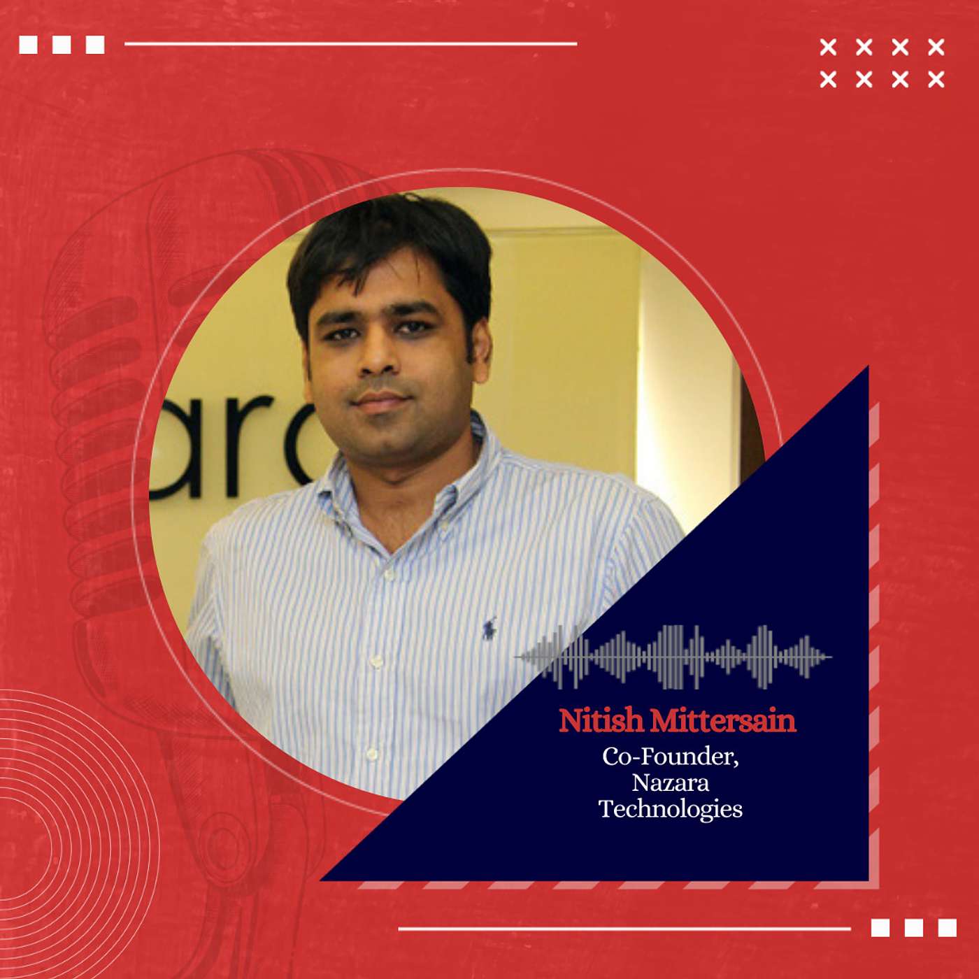 Nitish Mittersain on building Nazara Technologies, a 5000 Crore Gaming company episode artwork