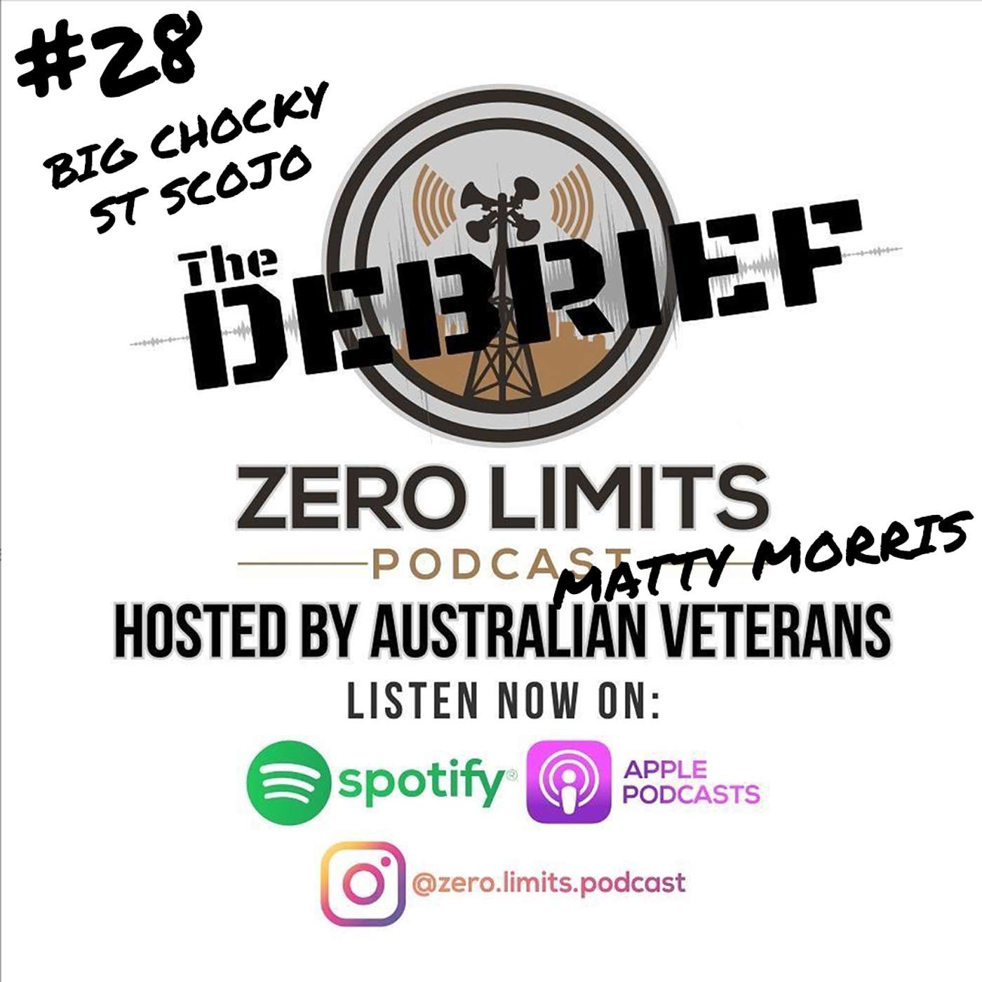 THE DEBRIEF #28  Happy Fathers Day Hosted by Zero Limits Podcast Matty Morris with former guest EP.246 Scott Jones aka St Scojo and Chris Katelaris aka Big Chocky
