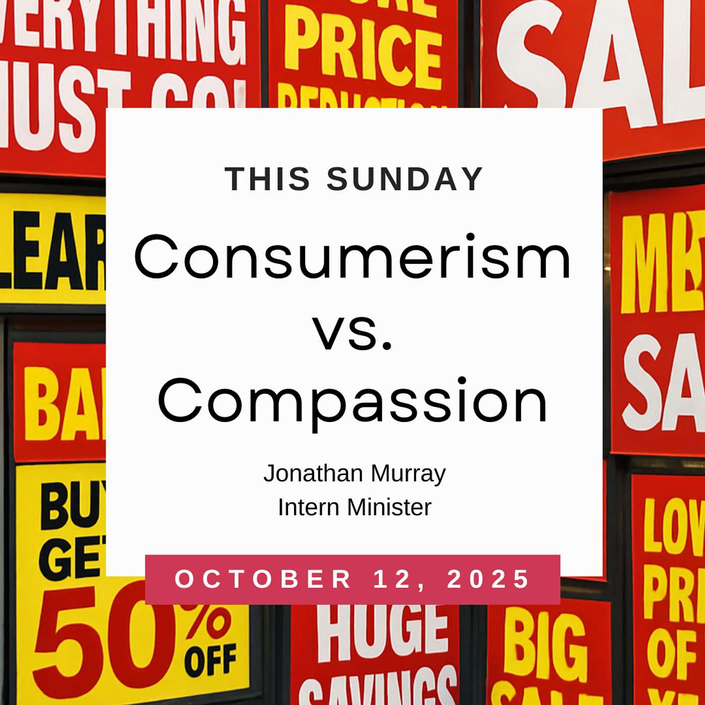 Consumerism vs. Compassion