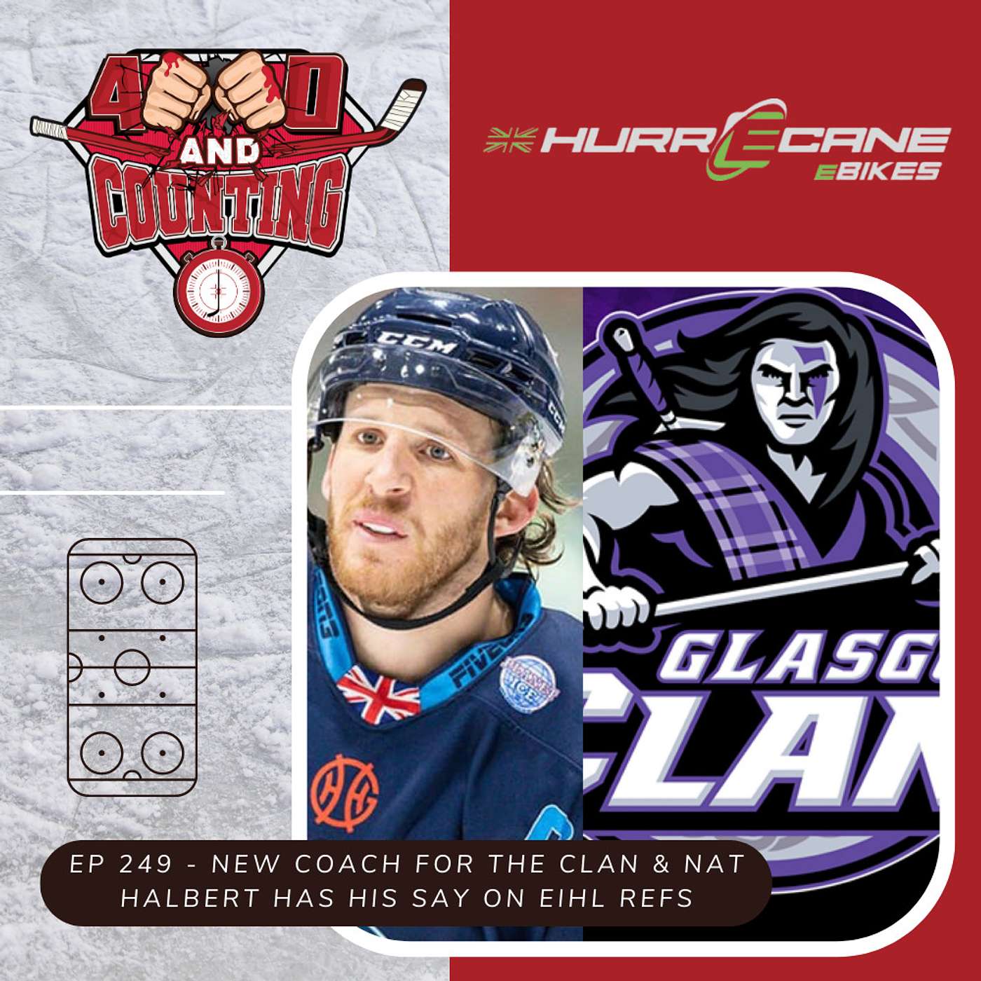 EP 249 - New Coach For Clan & Nat Halbert Has His Say On EIHL Refs episode artwork