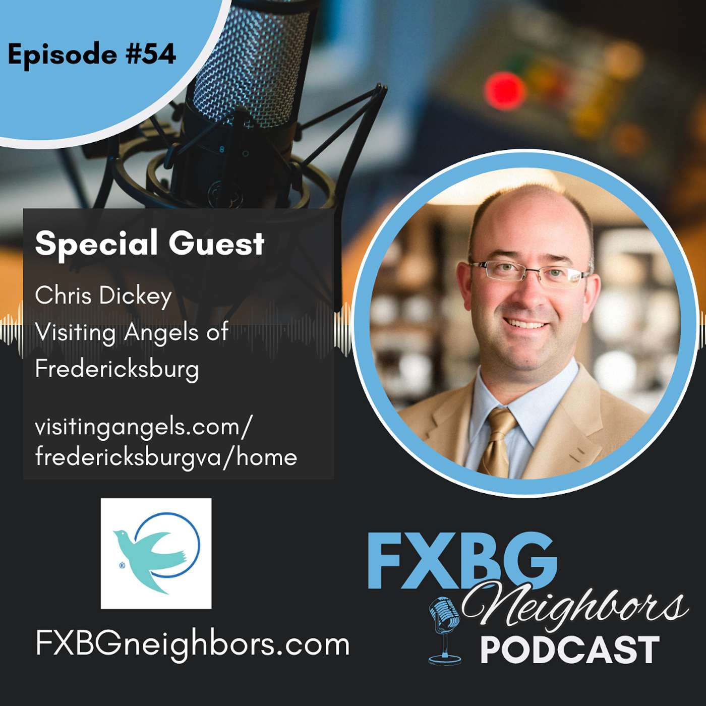 EP #54 Aging in Place: How Visiting Angels Helps Seniors Stay Home episode artwork