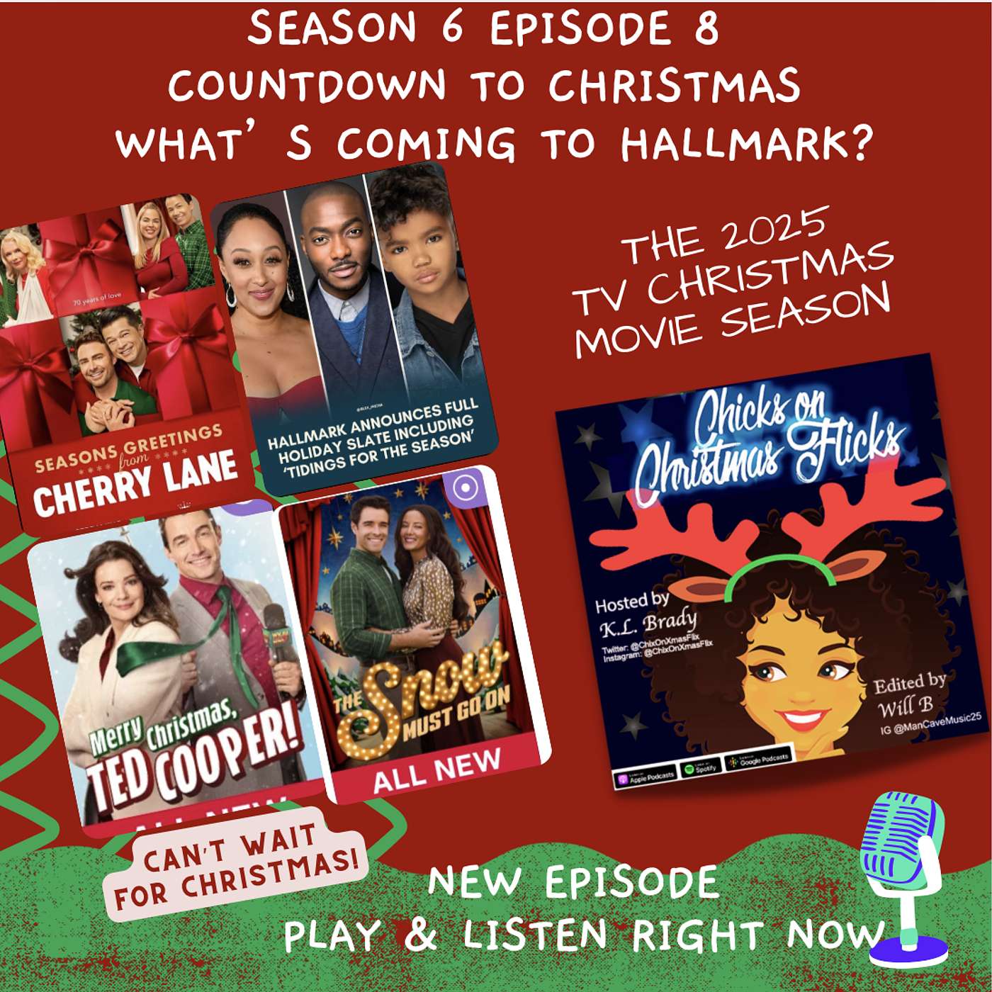 Season 6 Episode 8: Everything Christmas on Hallmark's Countdown to Christmas!