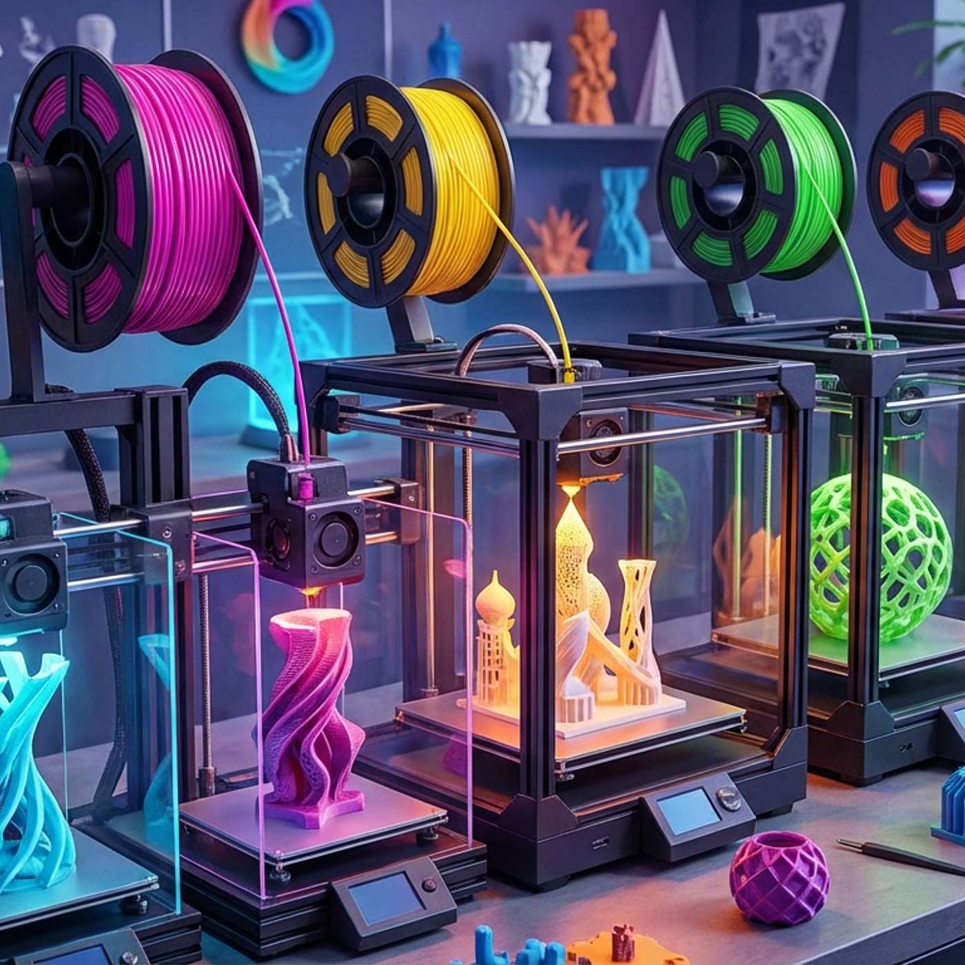 Revolución en 3D: Transformando la Fabricación y la Creatividad episode artwork