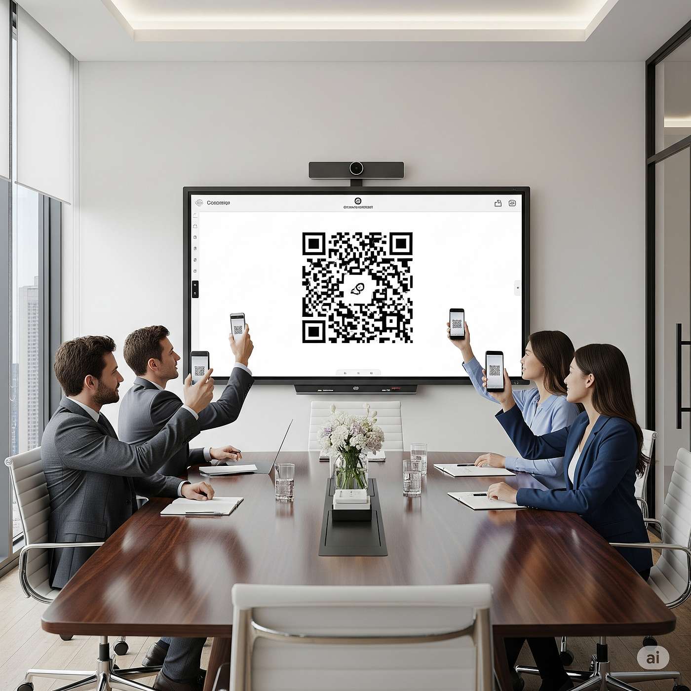 SyncHub’s Smart Boardroom