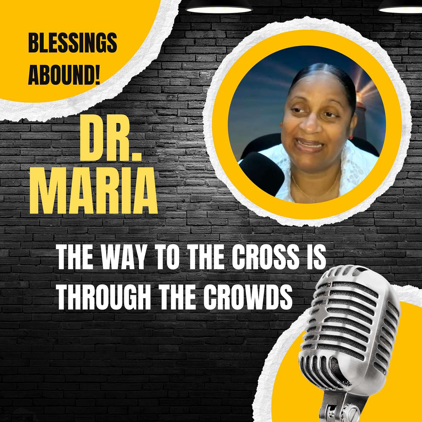 THE WAY TO THE CROSS IS THROUGH THE CROWDS