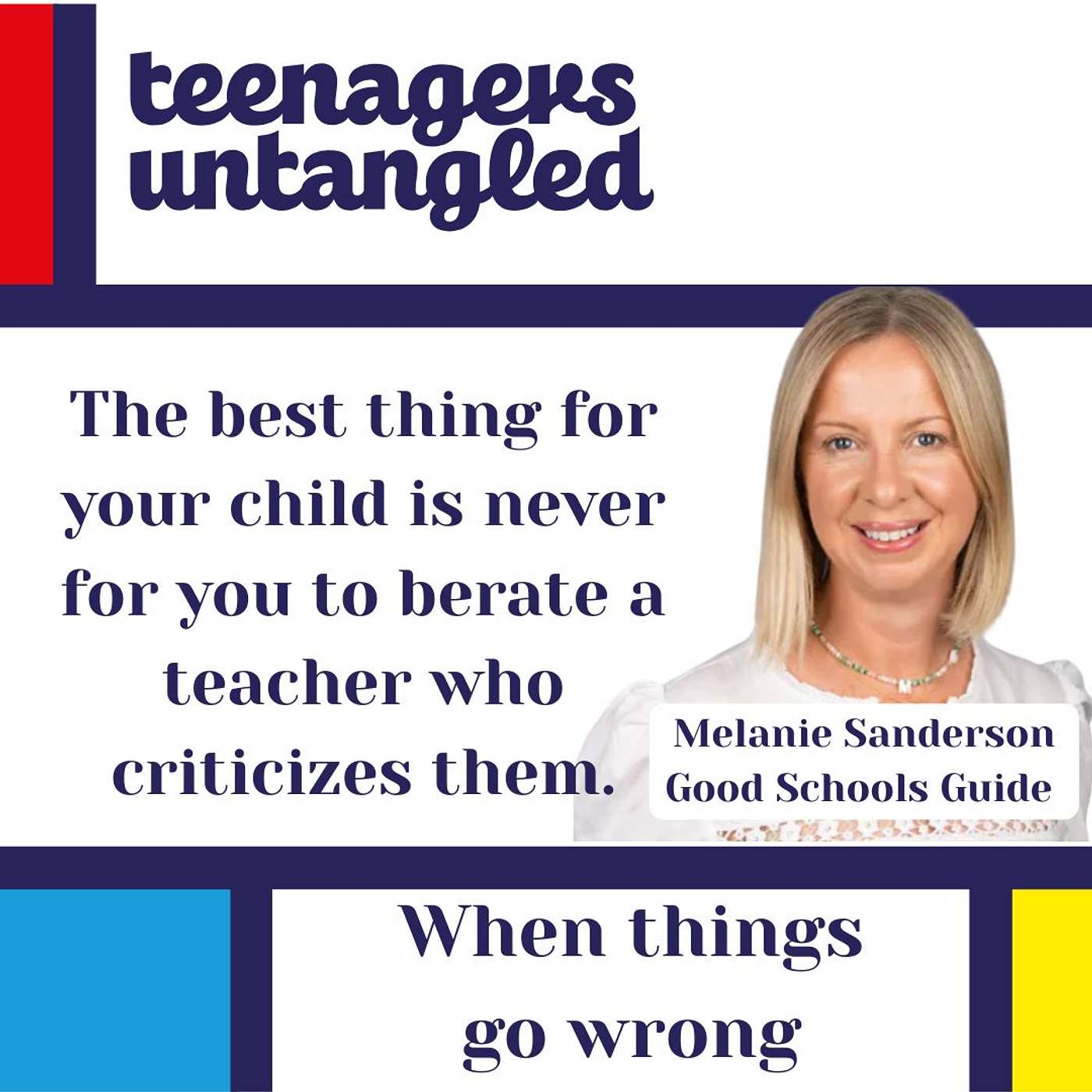 Parents vs Teachers: There's a better way with the Good Schools Guide. 158
