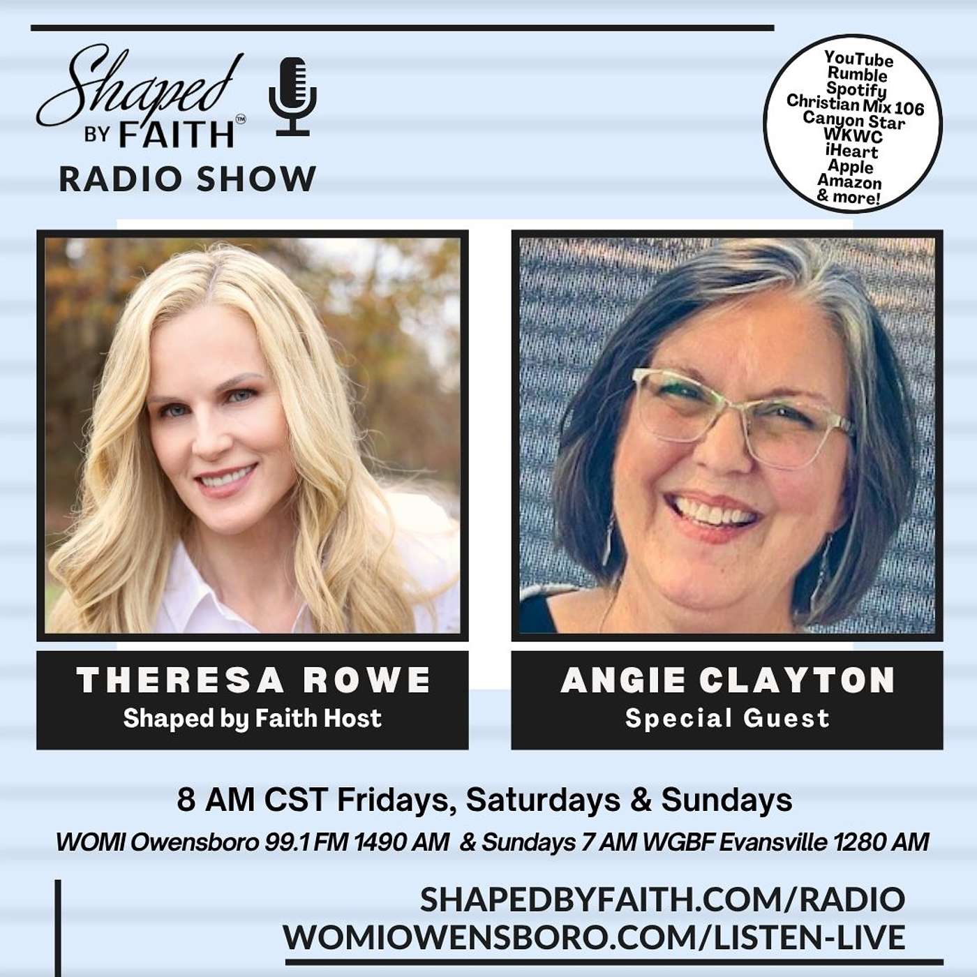 Shaped by Faith with Theresa Rowe