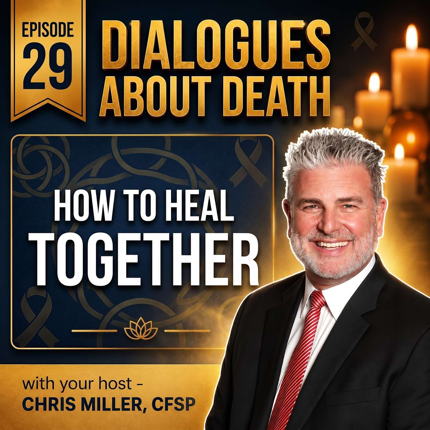 Dialogues About Death | E29 How to Heal Together - The Real Power of Grief Counseling & Workshops episode artwork