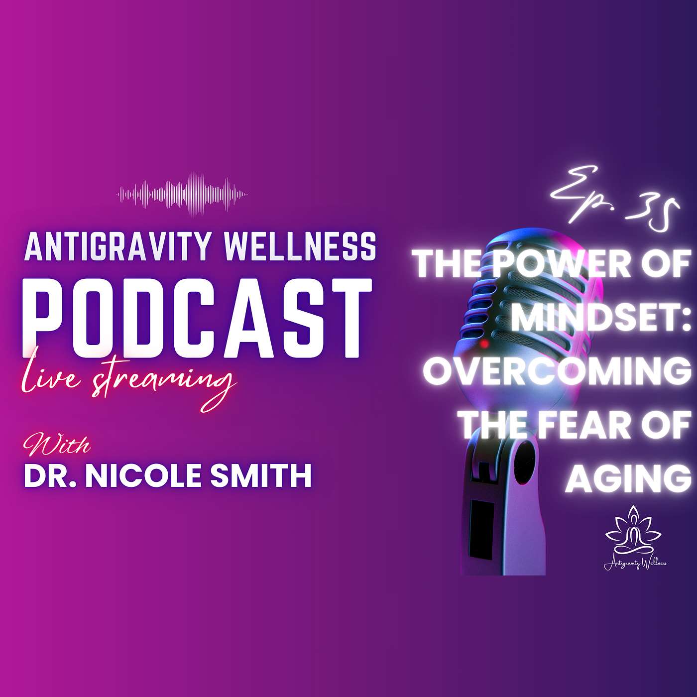 Episode #35: The Power of Mindset: Overcoming the Fear of Aging episode artwork