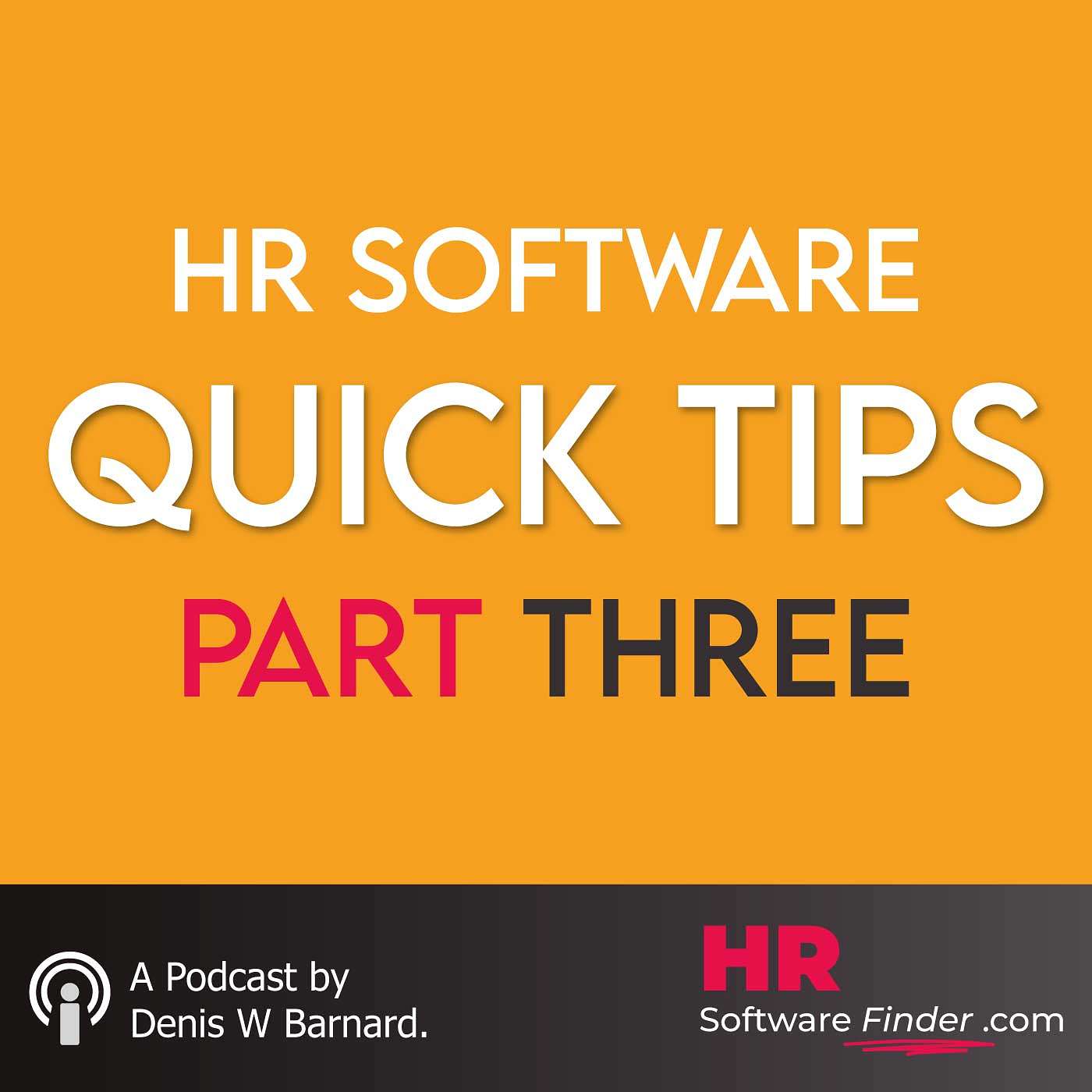 QUICK TIPS Part 3 - Deals with Operational HR reports