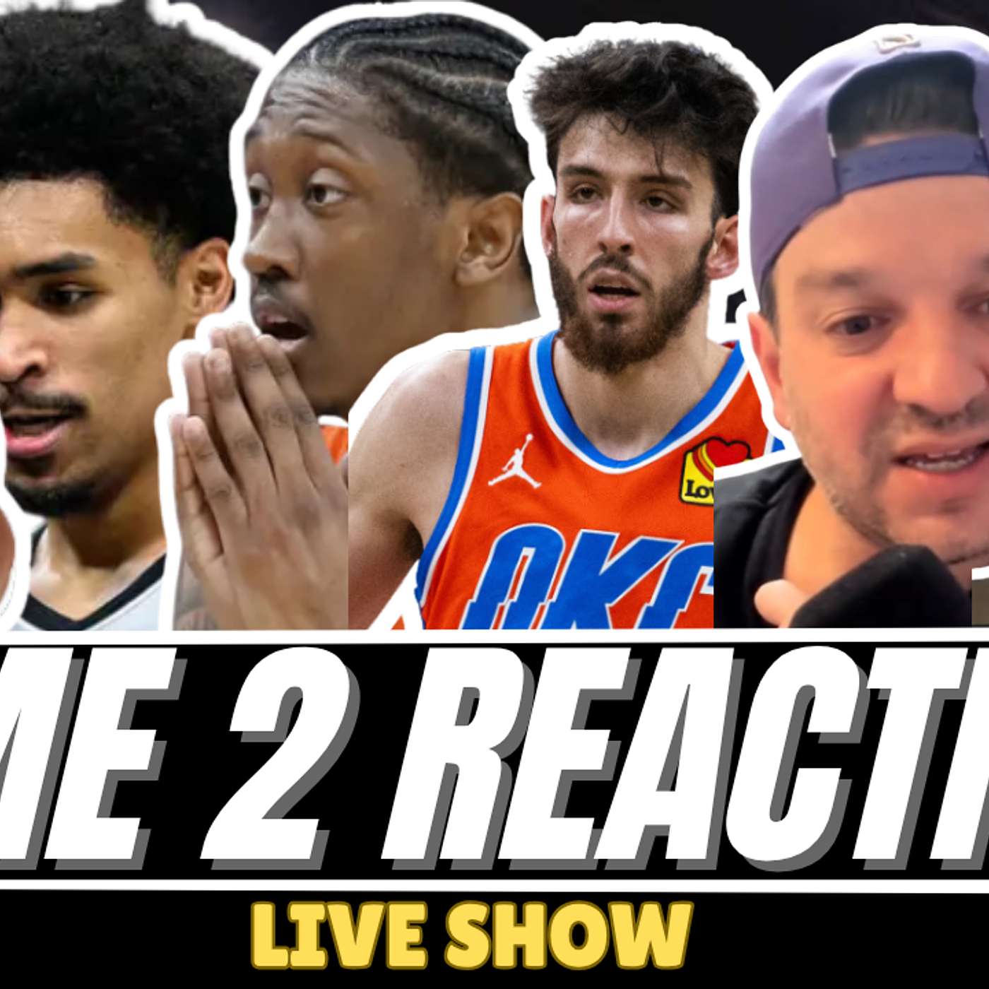 OKC ties up the series-Jalen Williams suffers another hamstring injury-Dylan Harper leaves game+Cavs collapse episode artwork