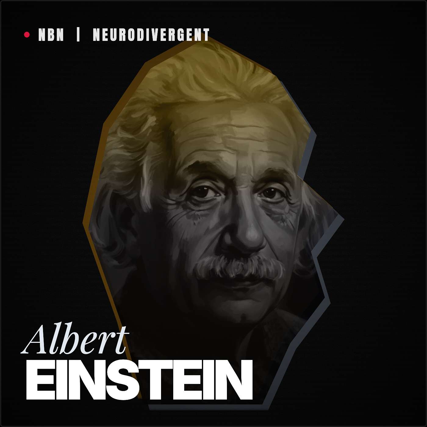 Albert Einstein's Late Talking Brain Reimagined Physics