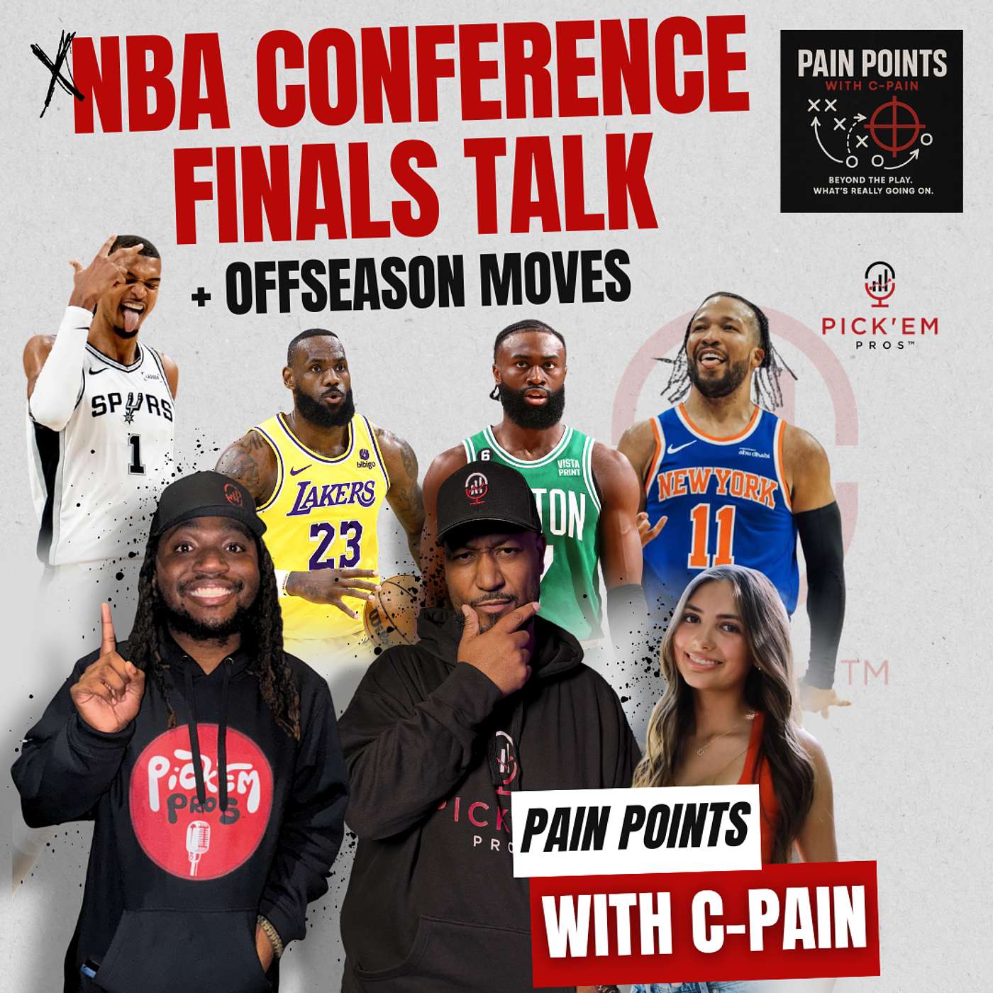 🏀 Knicks Taking Over the East?! 😳 Lakers & Celtics Offseason Pressure | Pain Points Ep. 20
